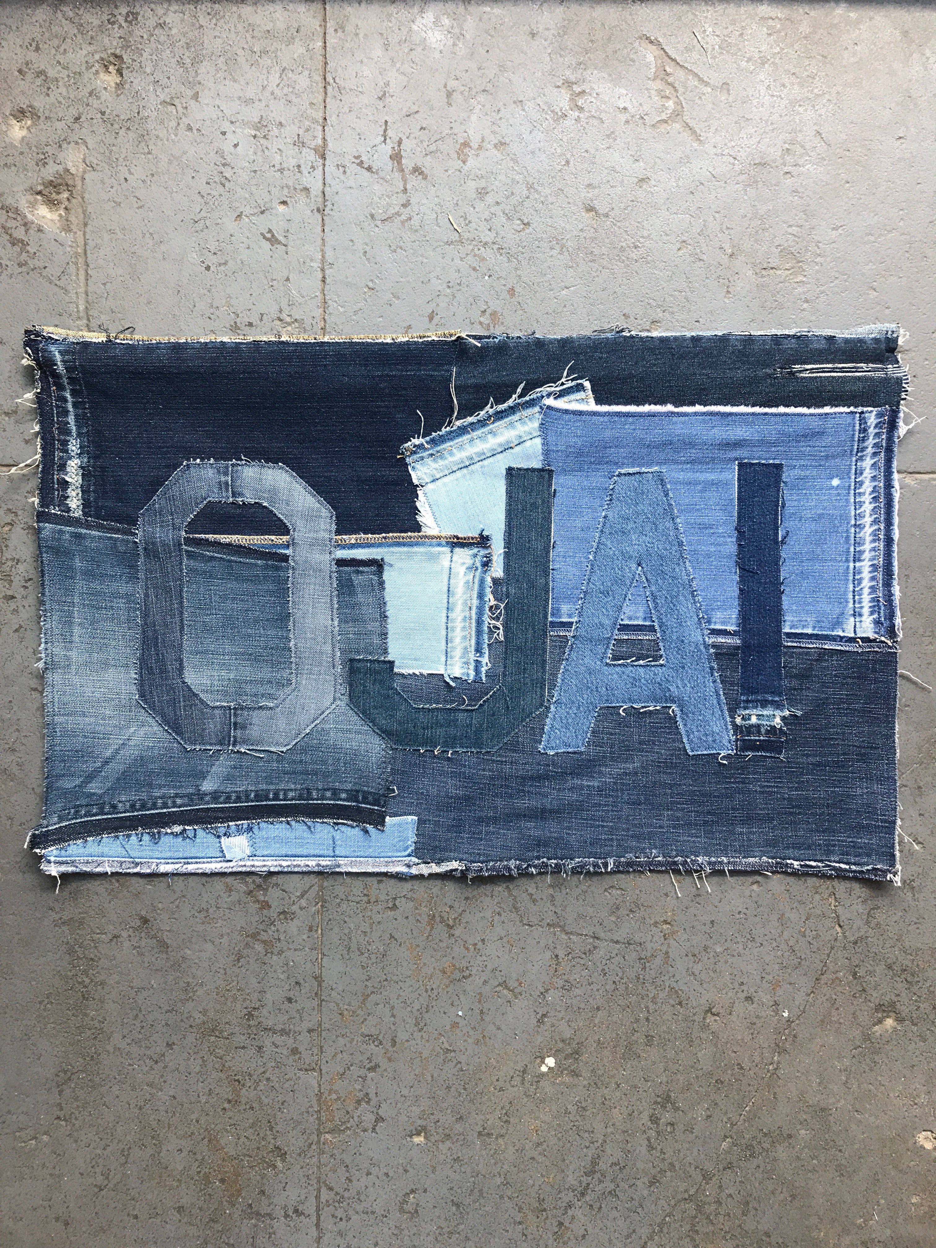 Artbya Small Vintage Denim Ojai Flag - CARAVAN OUTPOST