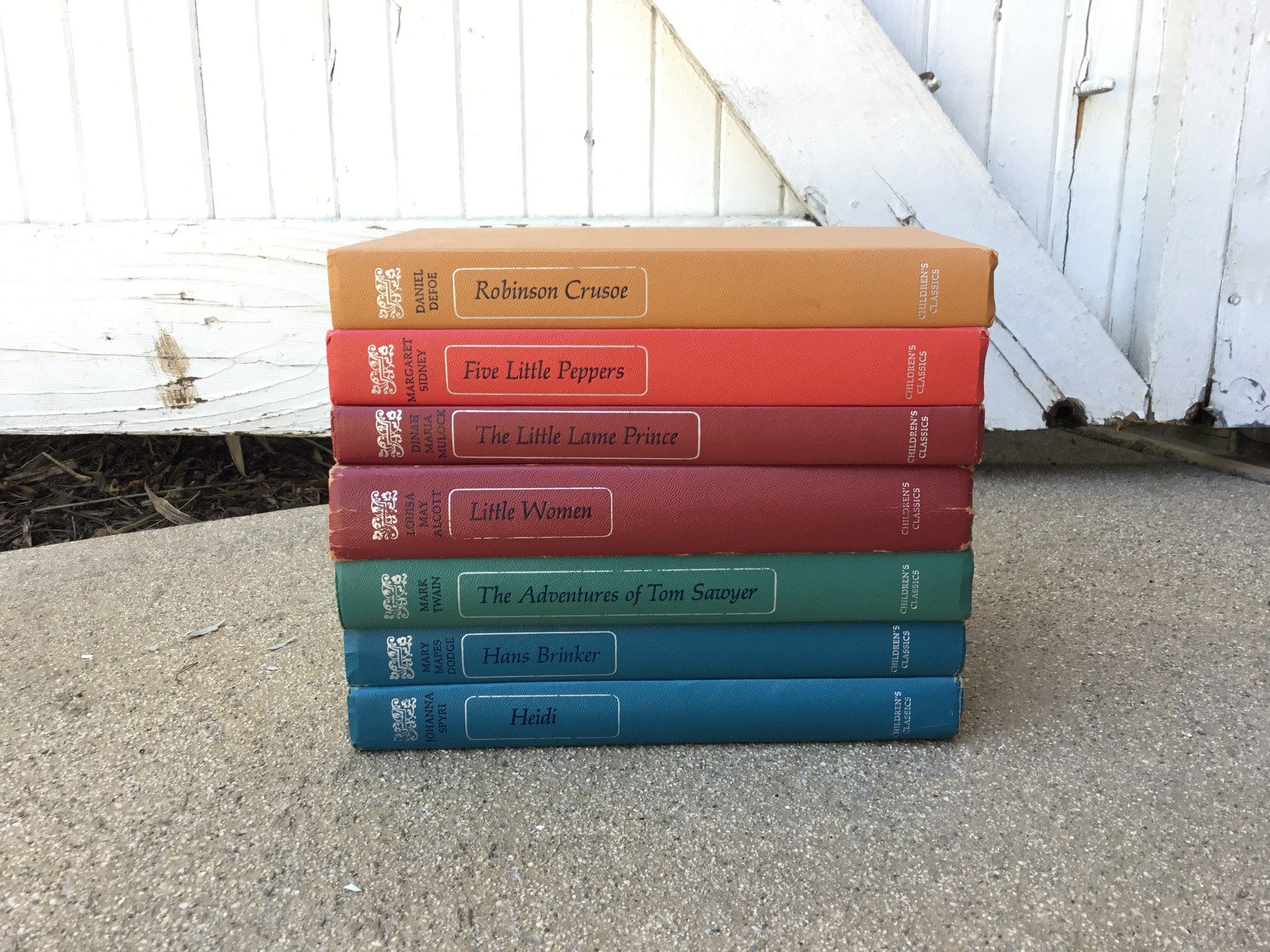 1954 Children's Classics Seven Volume Set - CARAVAN OUTPOST