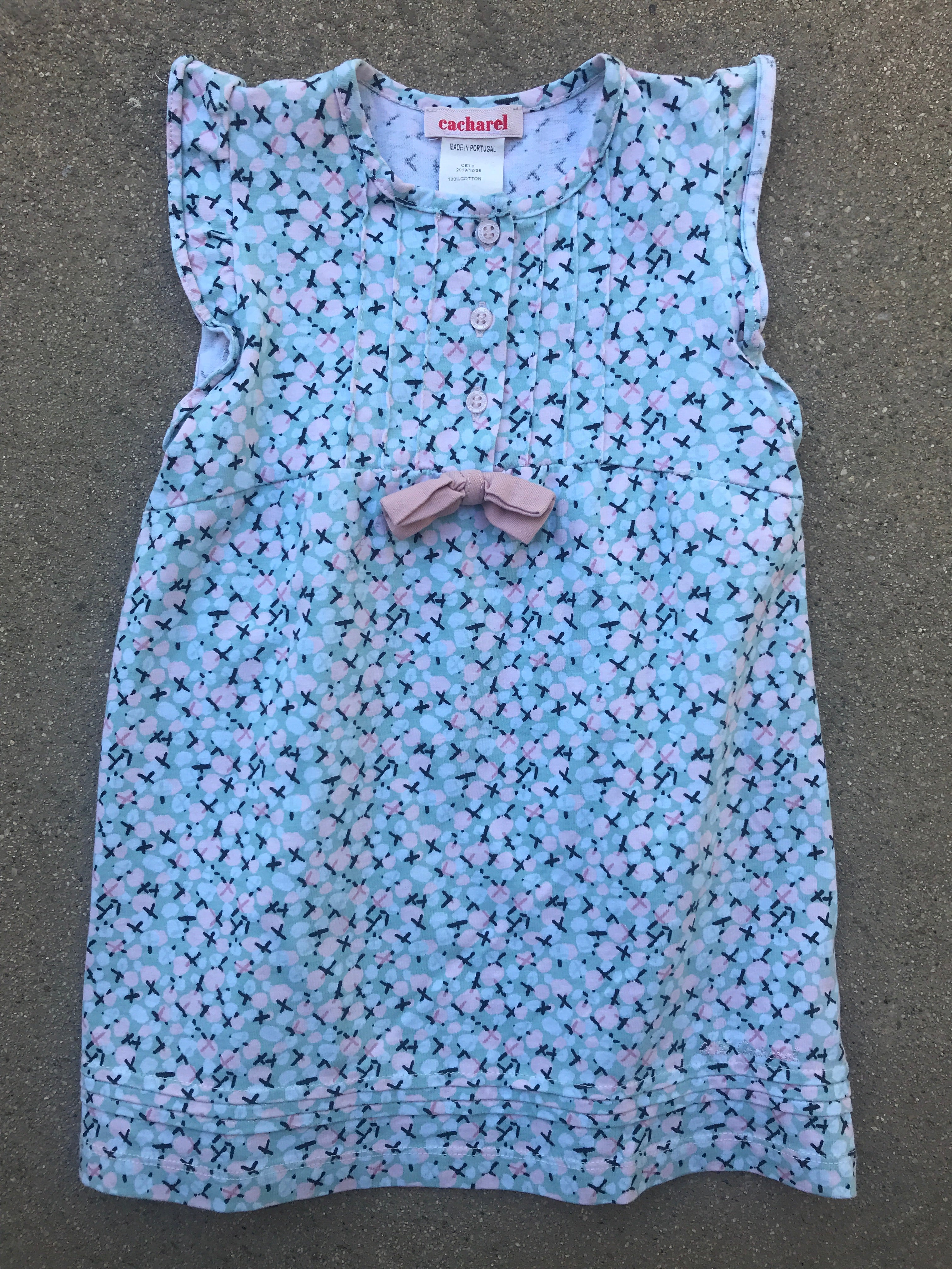 Vintage Toddler Cacharel Knit Dress