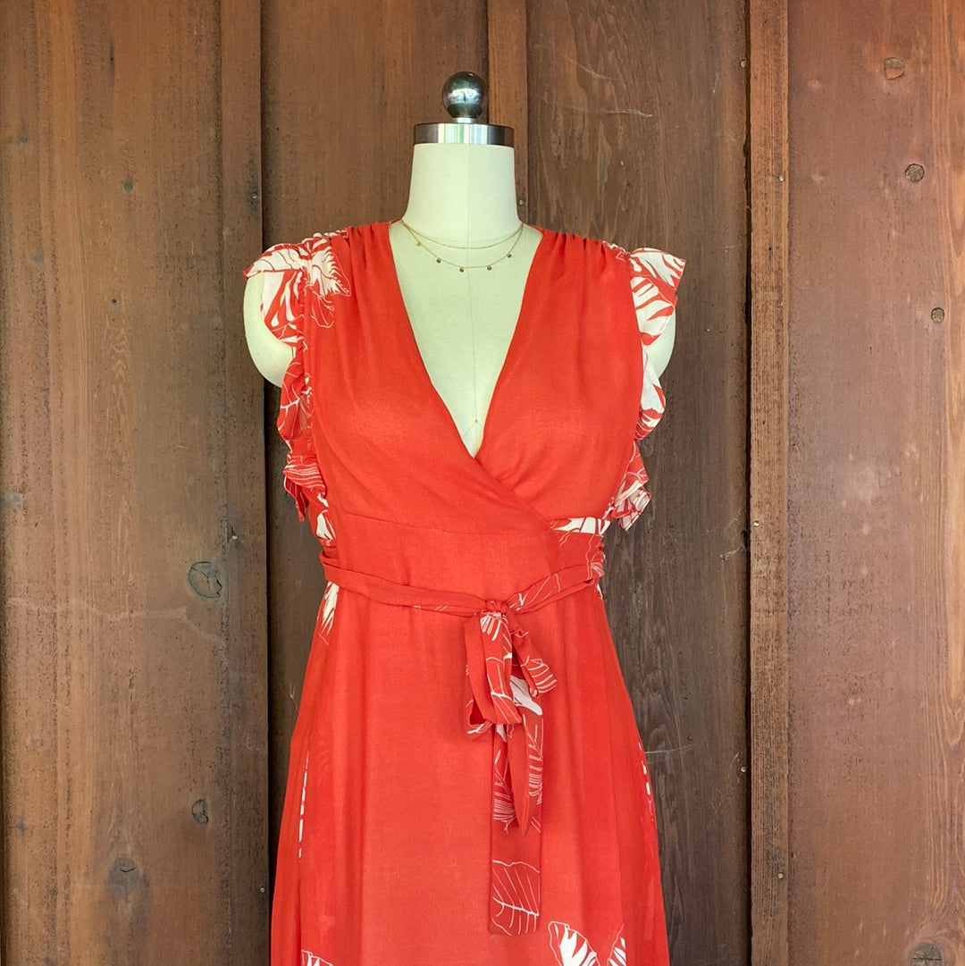 Caravan Outpost Prairie Wrap Dress - CARAVAN OUTPOST