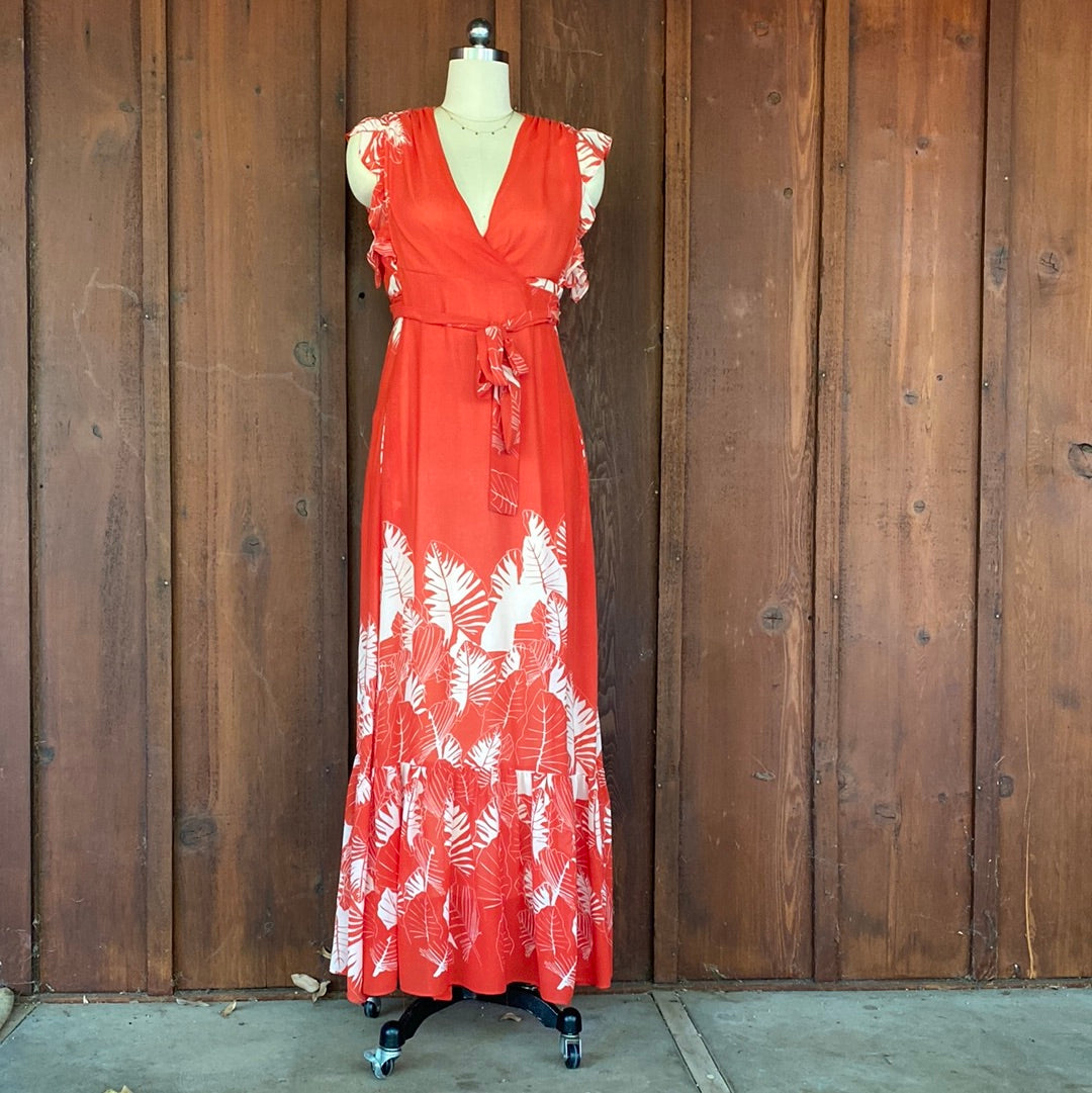 Caravan Outpost Prairie Wrap Dress - CARAVAN OUTPOST