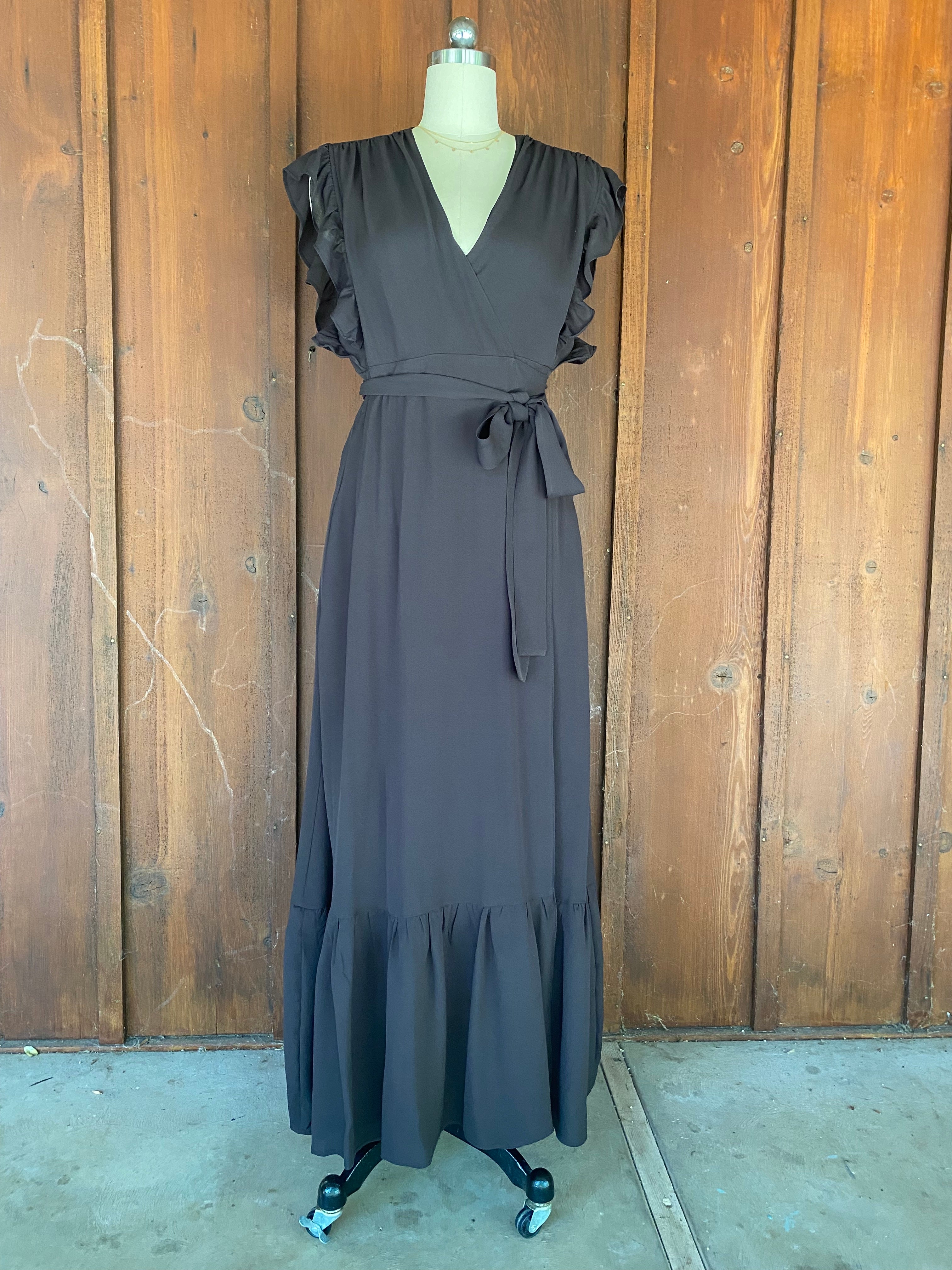 Caravan Outpost Prairie Wrap Dress - CARAVAN OUTPOST