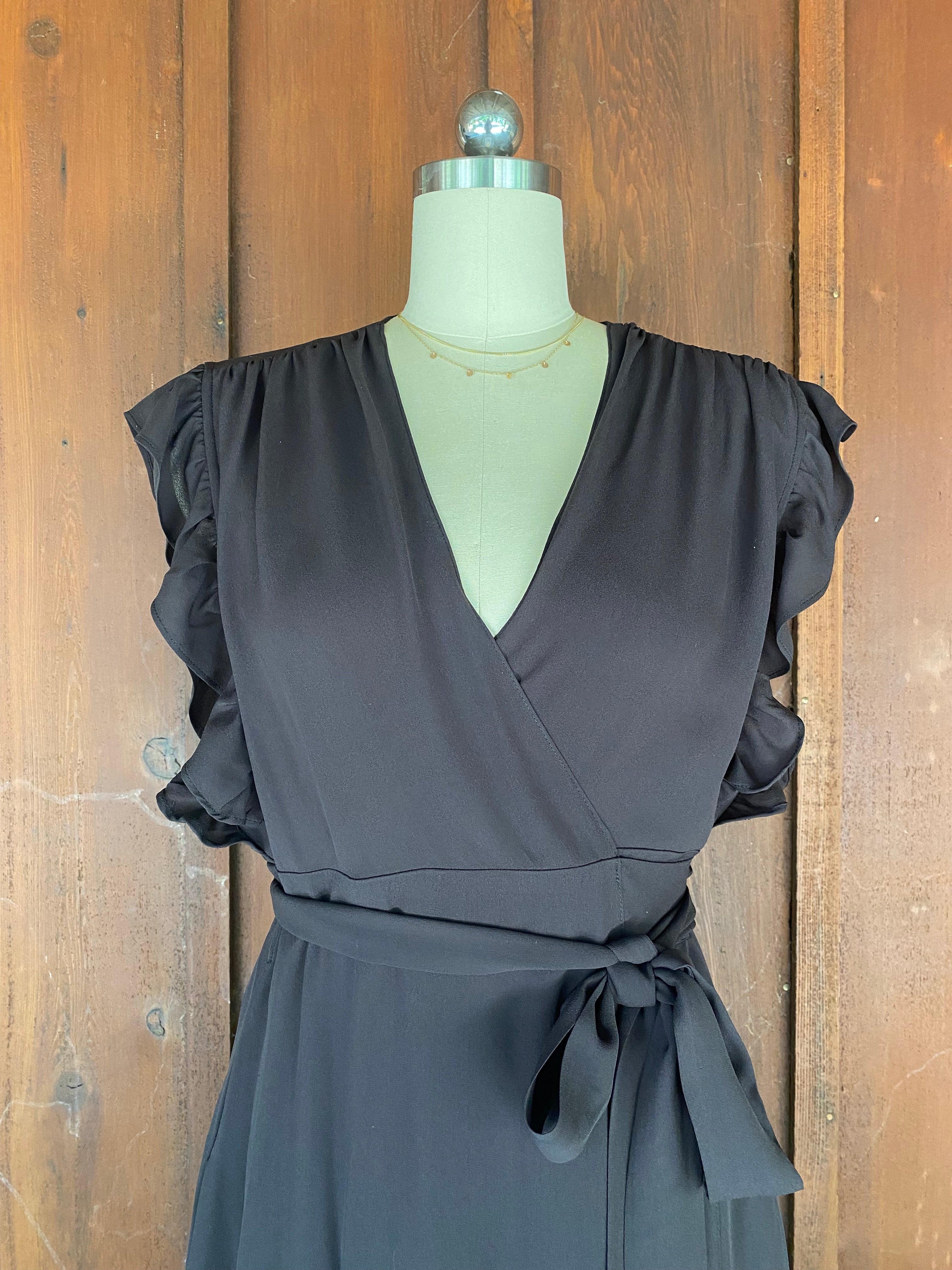 Caravan Outpost Prairie Wrap Dress - CARAVAN OUTPOST