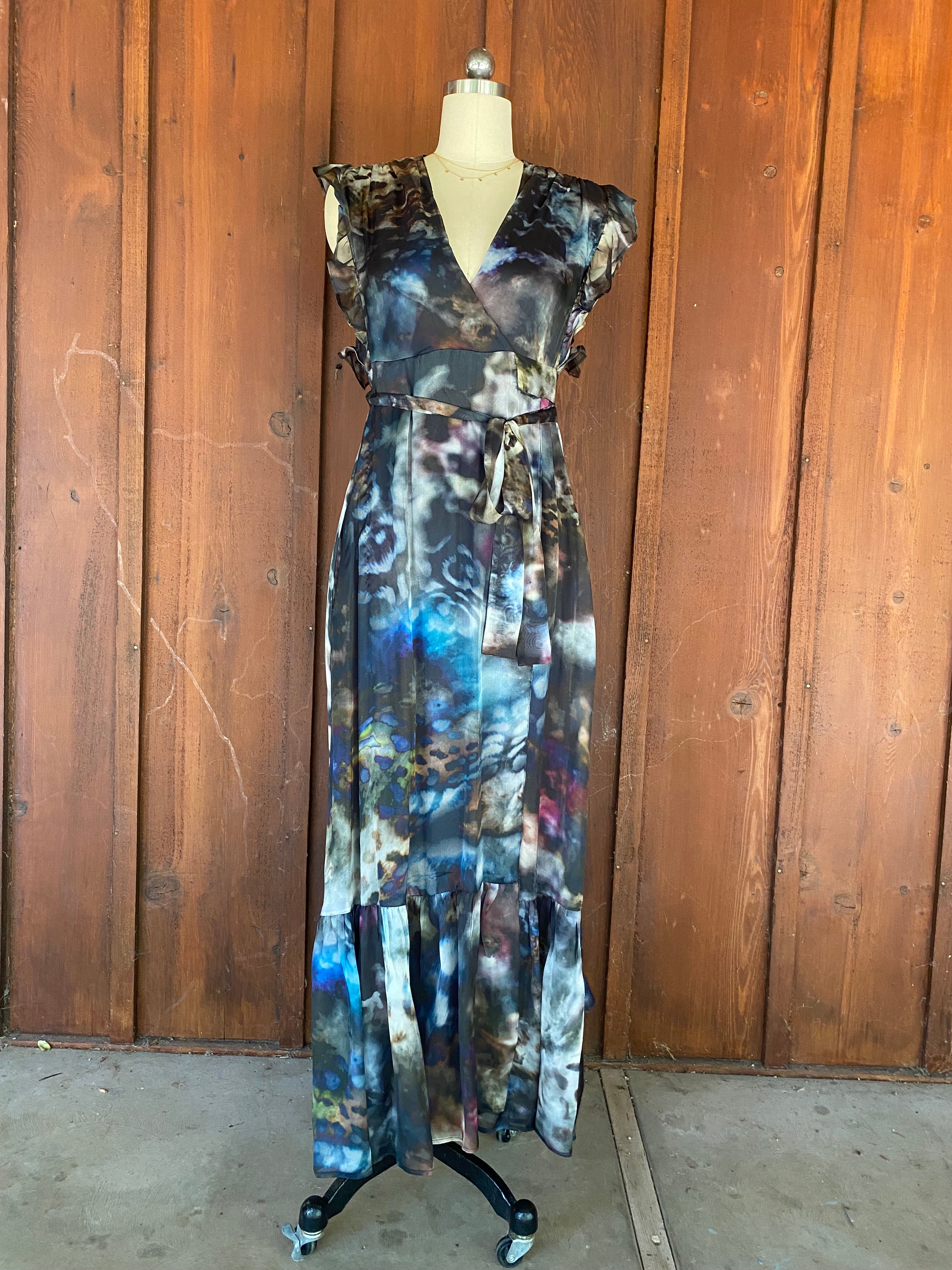 Caravan Outpost Prairie Wrap Dress - CARAVAN OUTPOST