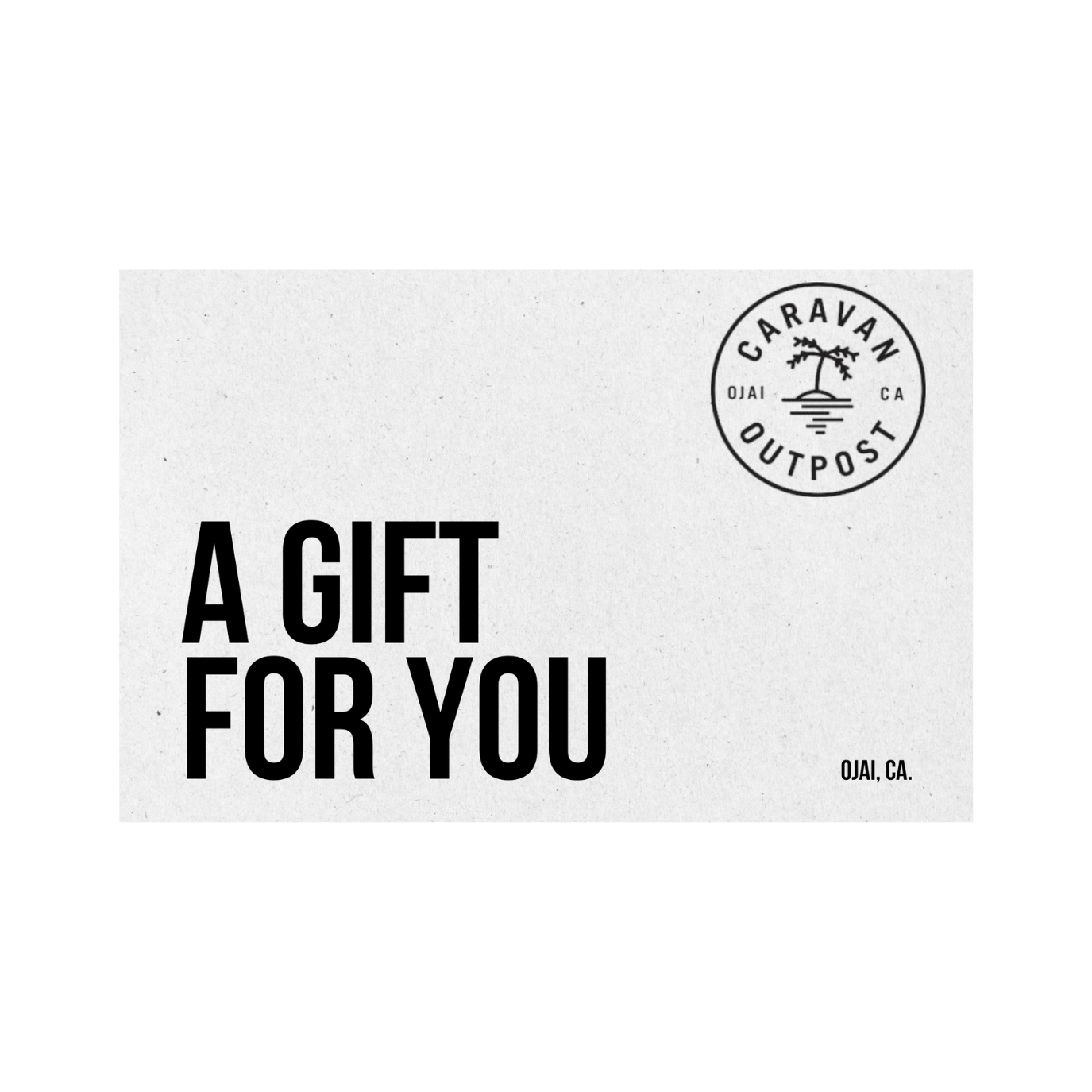 Gift Certificate - CARAVAN OUTPOST