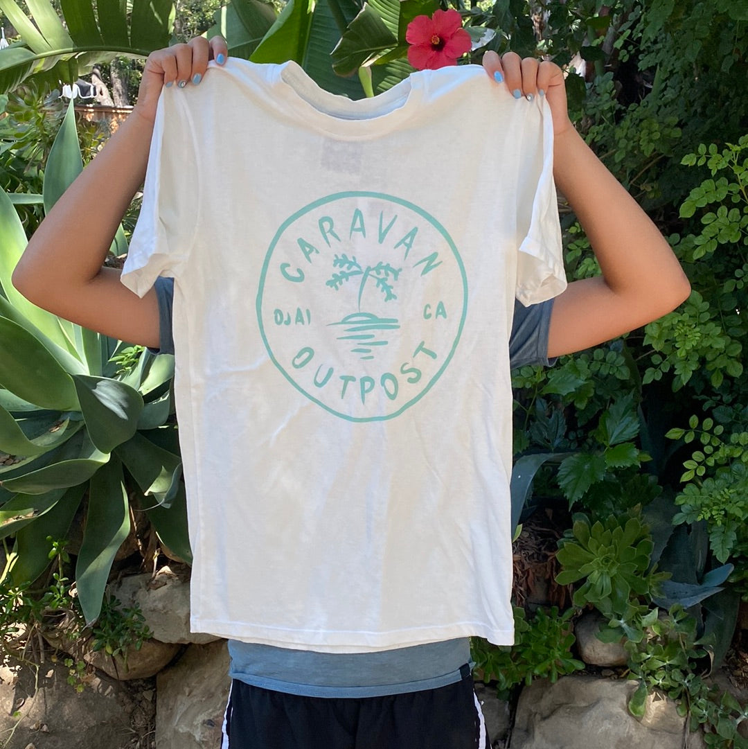 Unisex Caravan Outpost + Jungmaven Art Oasis Tee - CARAVAN OUTPOST