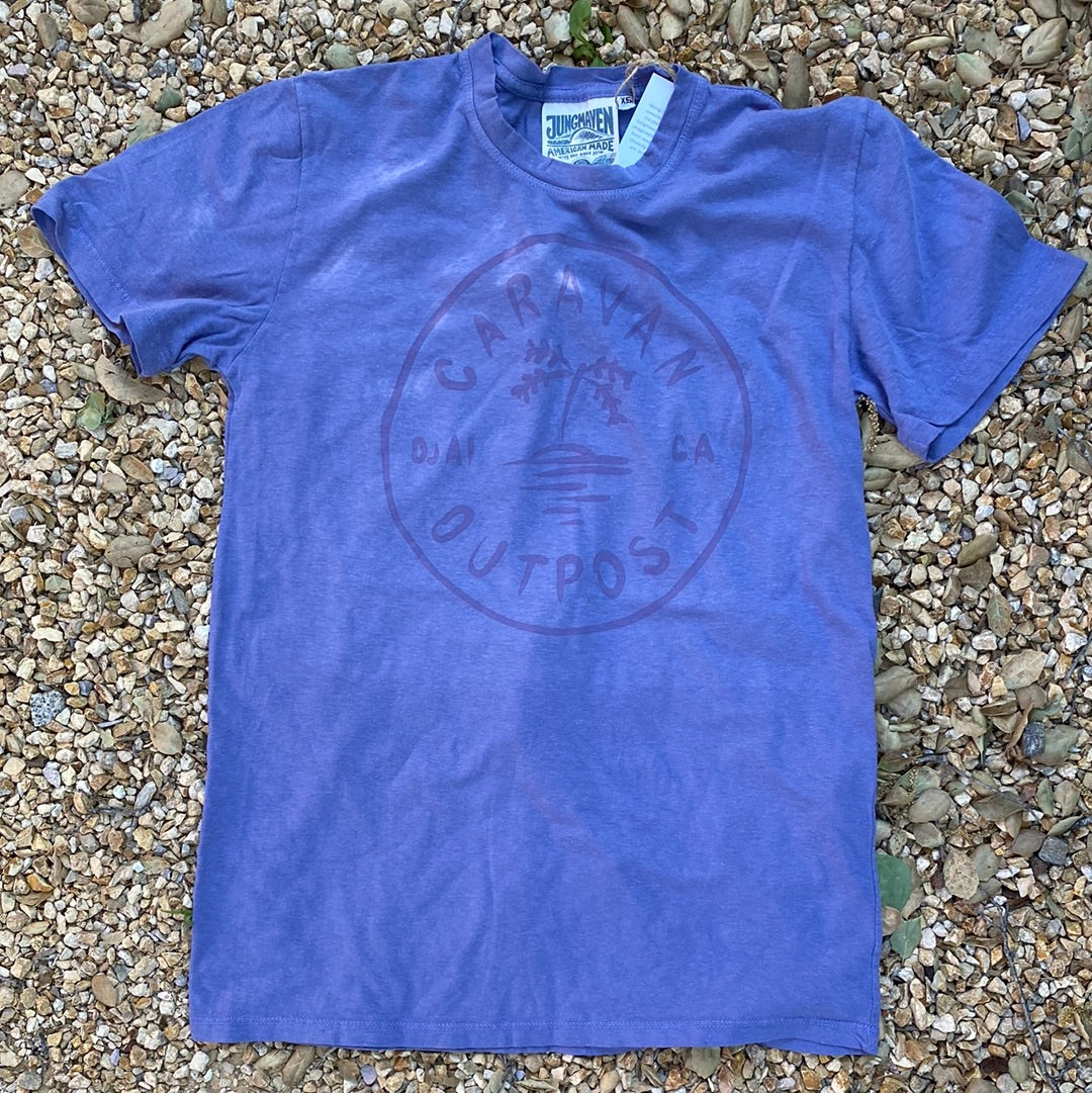Unisex Caravan Outpost + Jungmaven Art Oasis Tee - CARAVAN OUTPOST