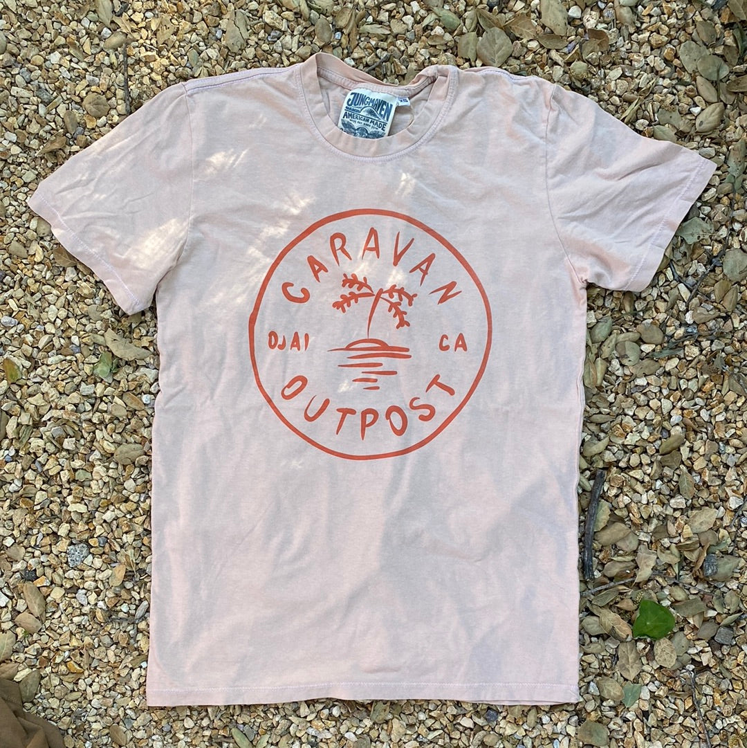 Unisex Caravan Outpost + Jungmaven Art Oasis Tee - CARAVAN OUTPOST