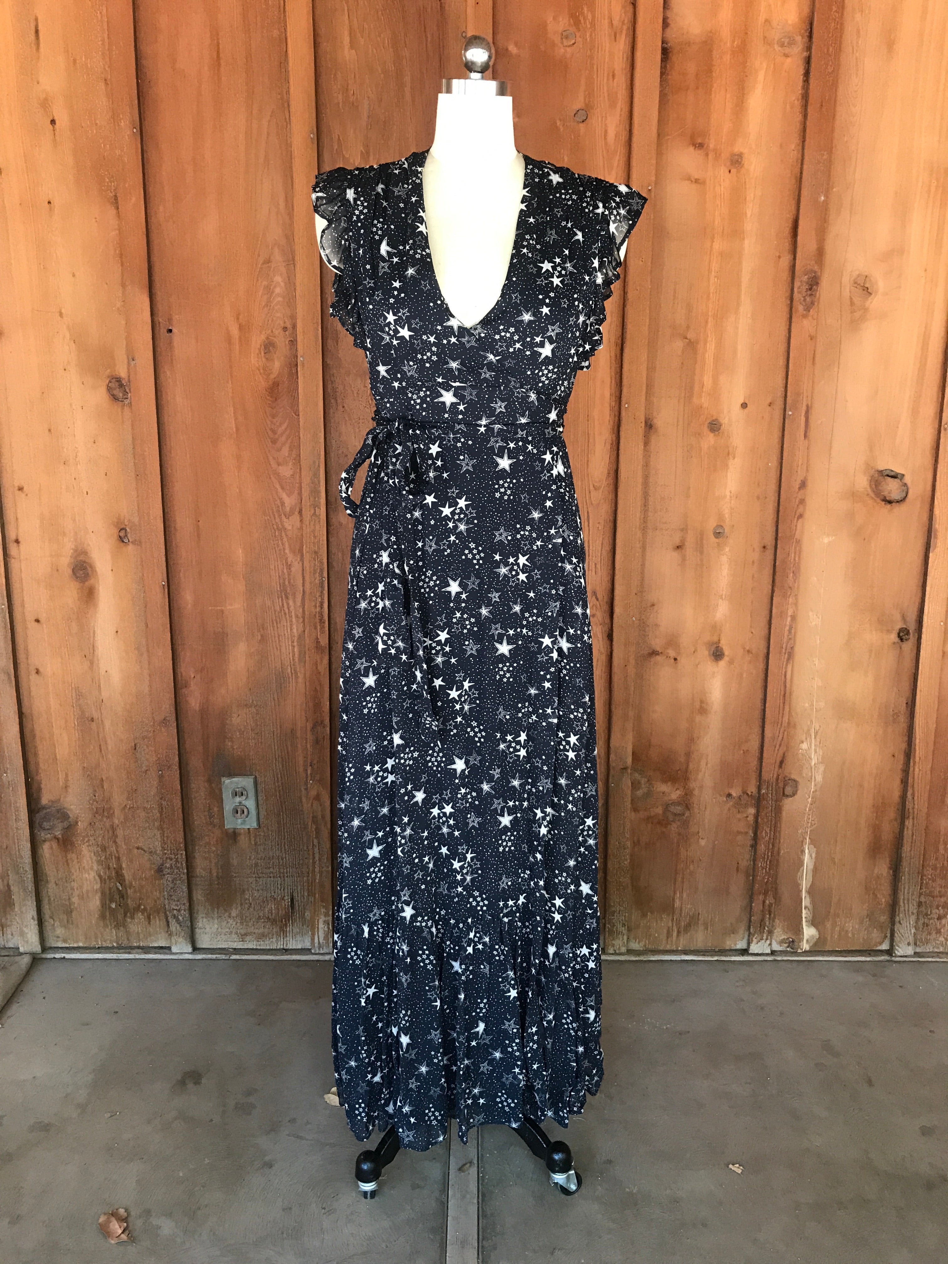 Caravan Outpost Prairie Wrap Dress - CARAVAN OUTPOST