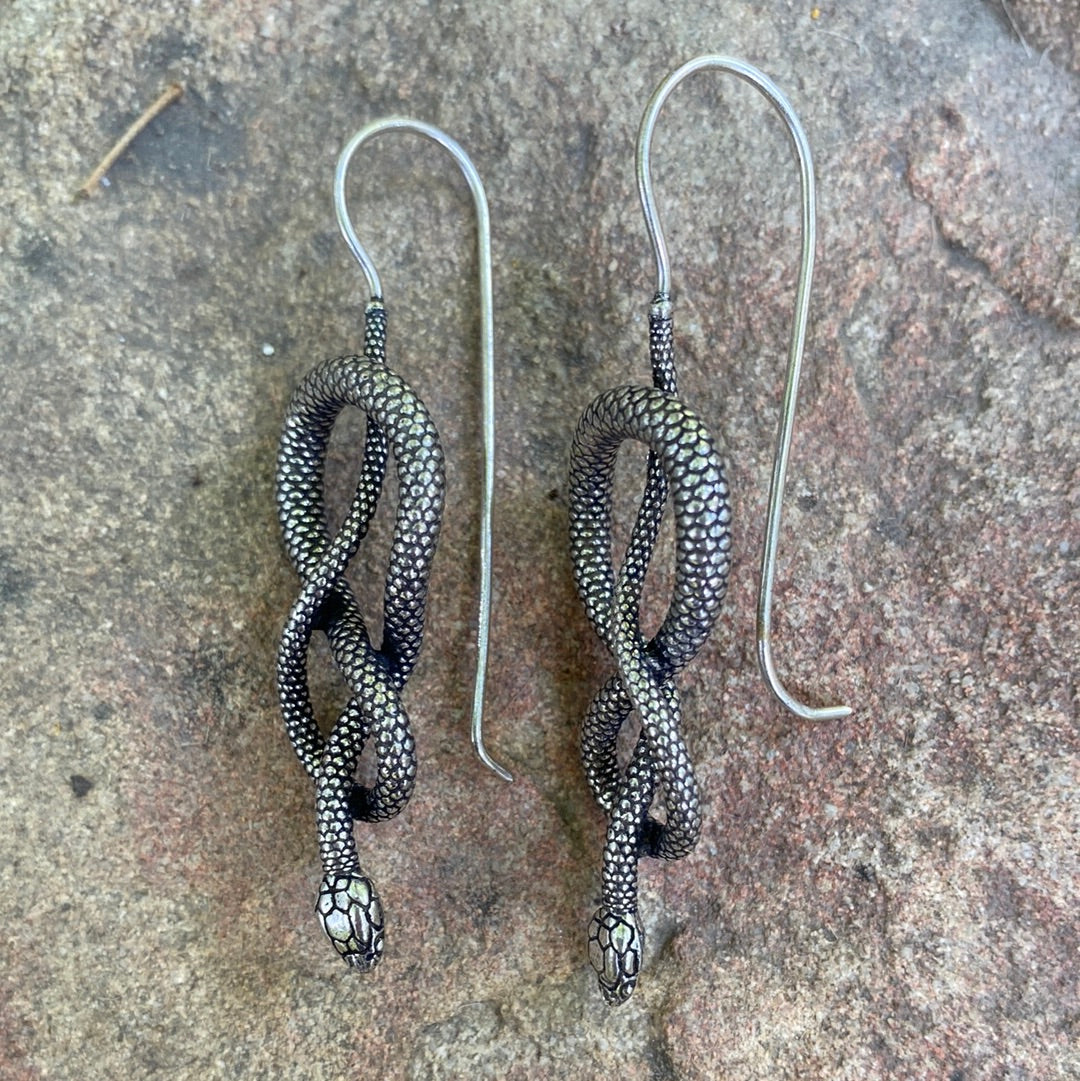 Vintage Serpent Earrings - CARAVAN OUTPOST