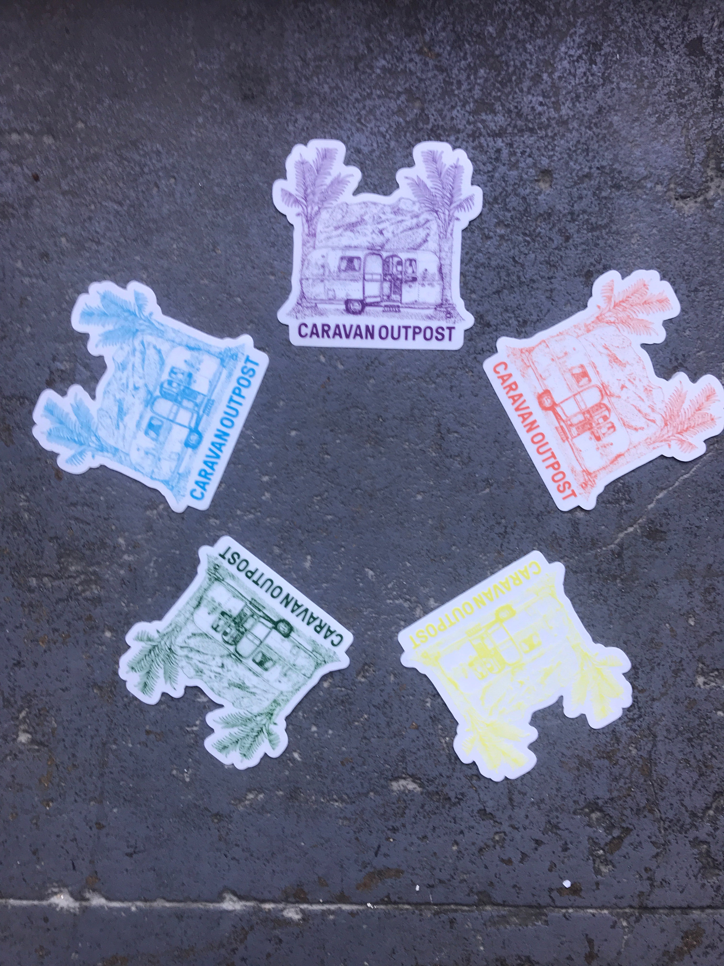 Stickers - CARAVAN OUTPOST