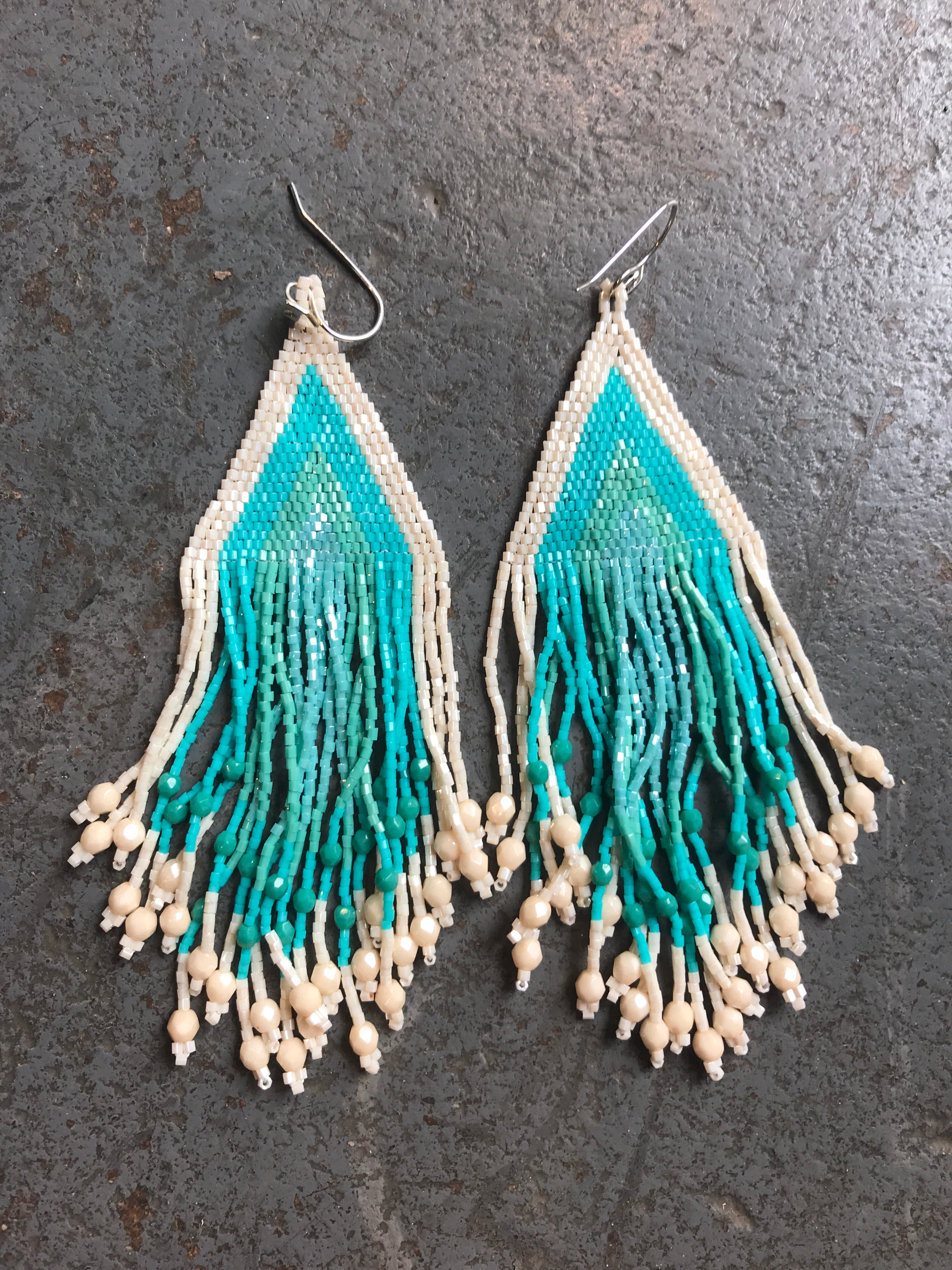 Huichol Love Fiero Earrings - CARAVAN OUTPOST