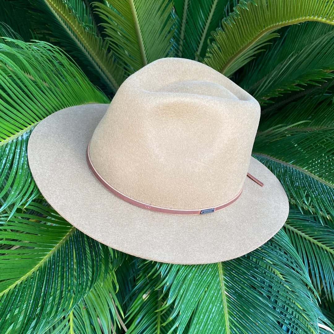 Brixton Wesley Wool Fedora - CARAVAN OUTPOST