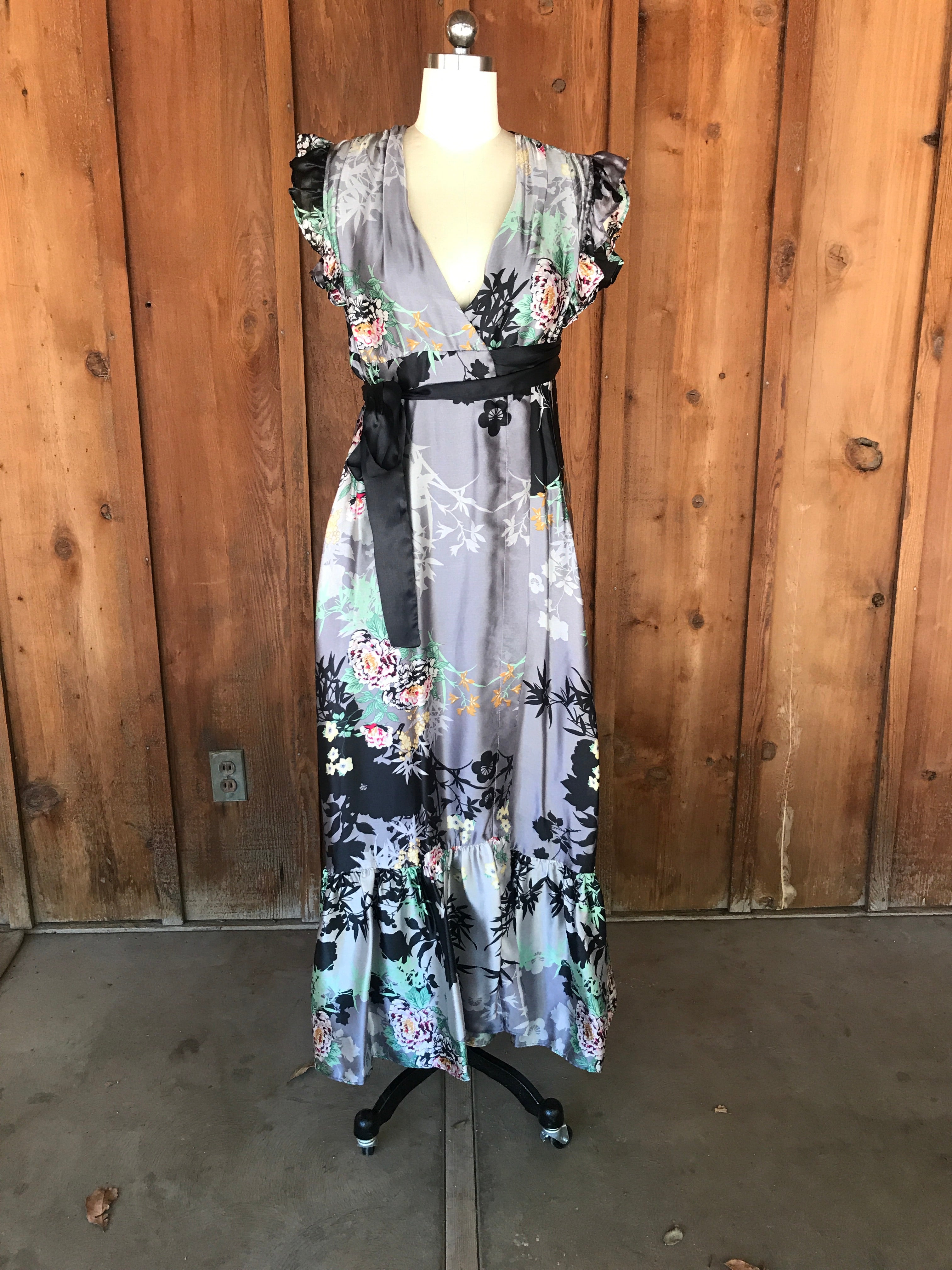 Caravan Outpost Prairie Wrap Dress - CARAVAN OUTPOST