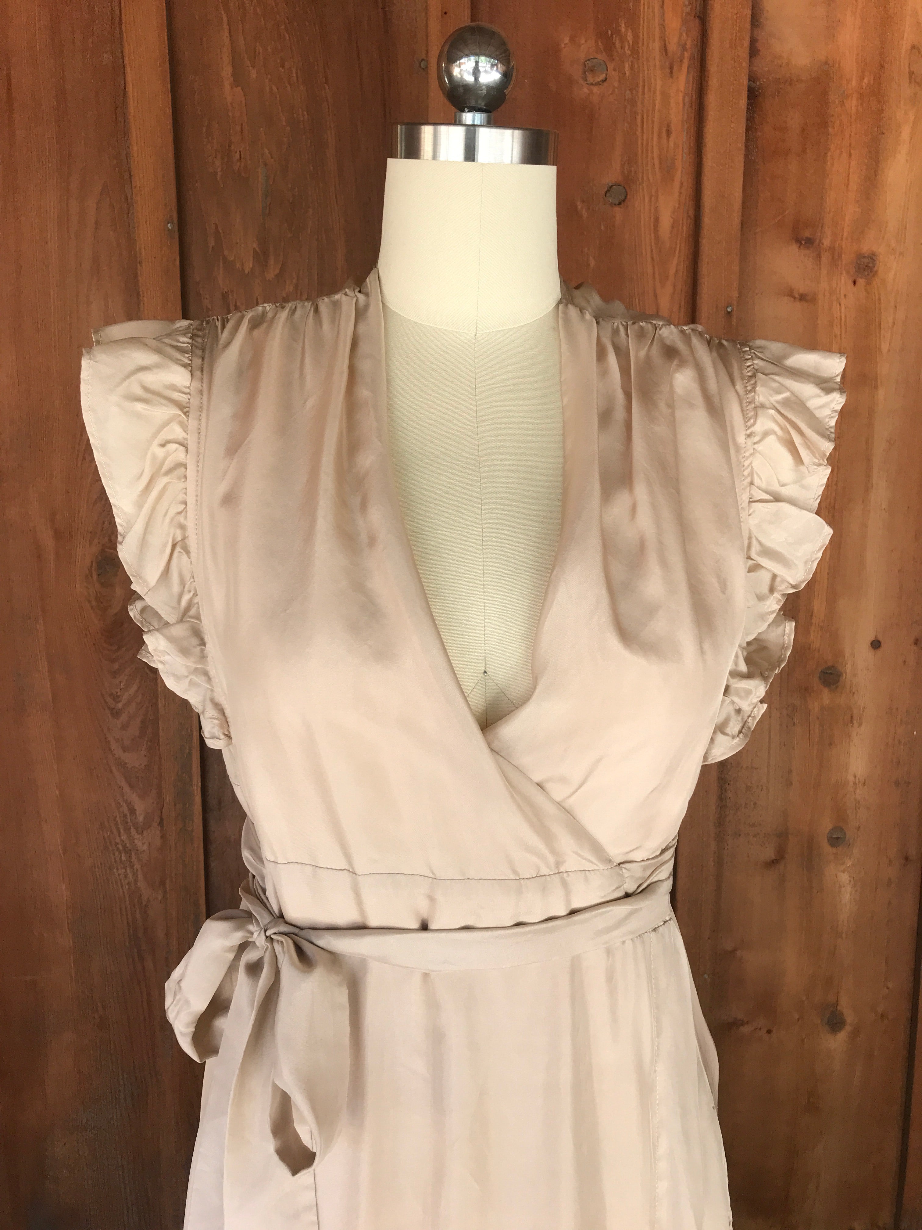 Caravan Outpost Prairie Wrap Dress - CARAVAN OUTPOST