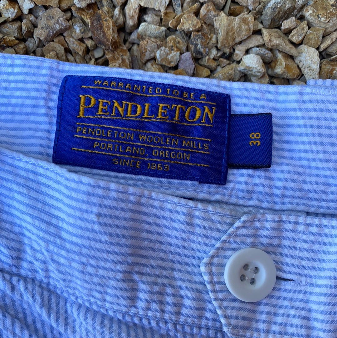 Vintage Pendleton Seer Sucker Shorts - CARAVAN OUTPOST