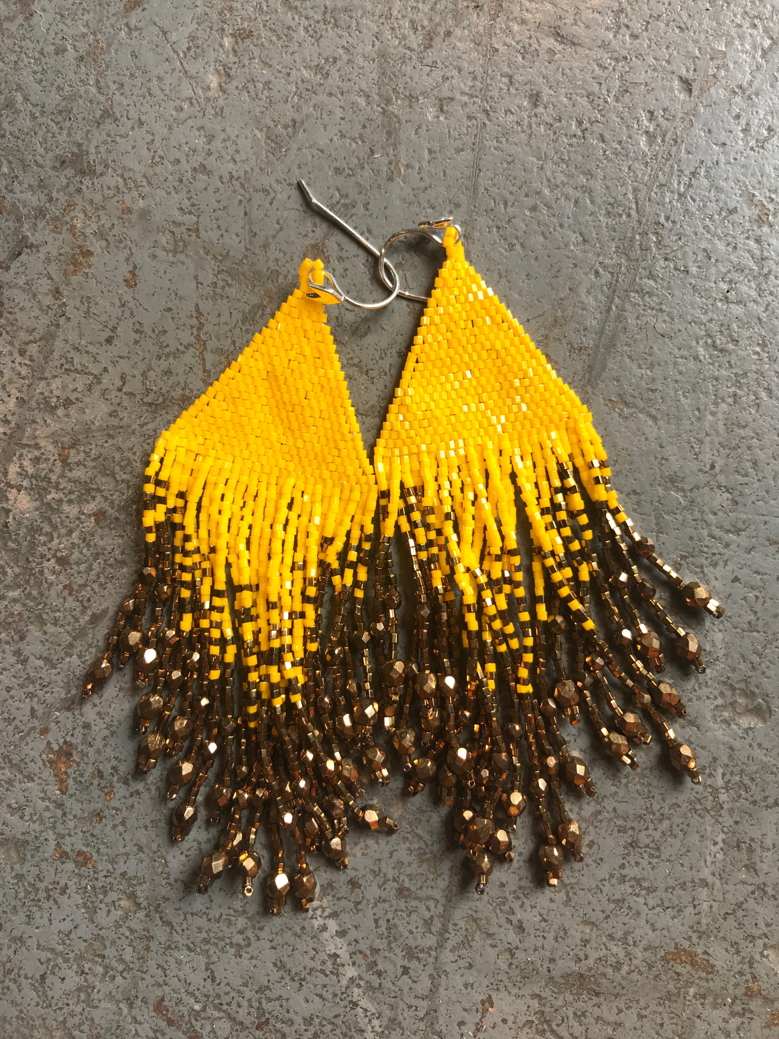 Huichol Love Fiero Earrings - CARAVAN OUTPOST