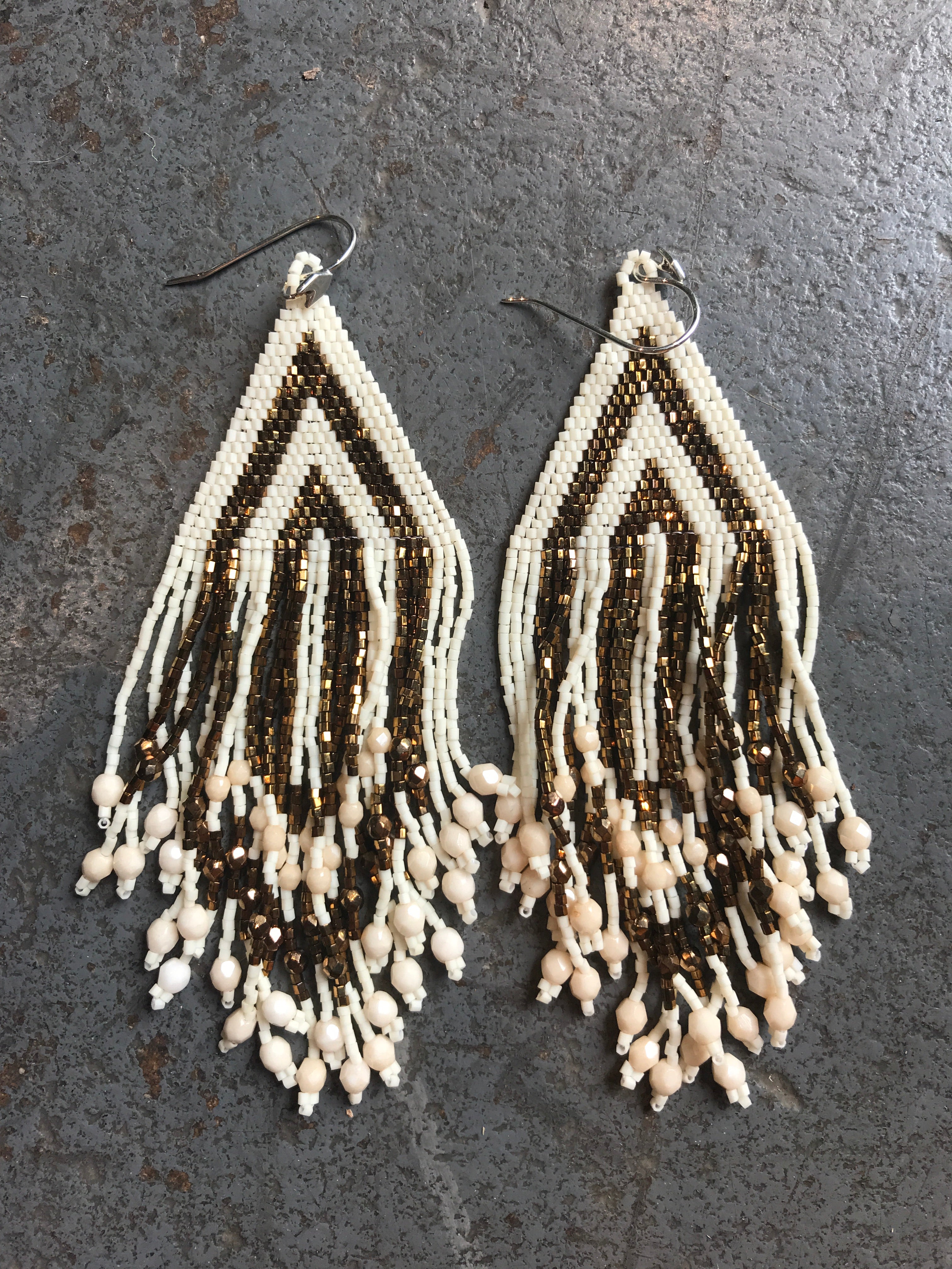 Huichol Love Fiero Earrings - CARAVAN OUTPOST