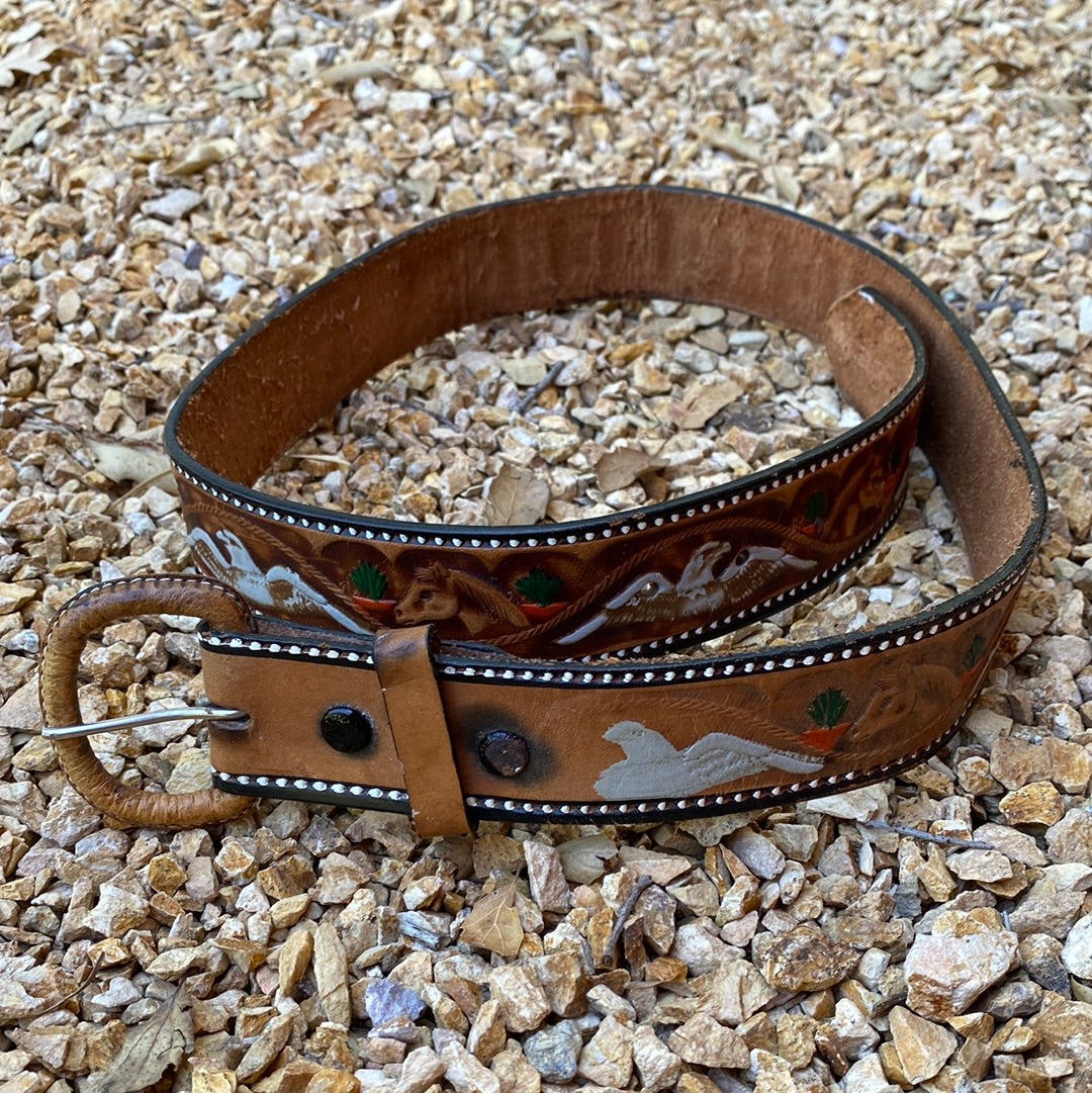 Vintage Deluxe Leather Belt - CARAVAN OUTPOST