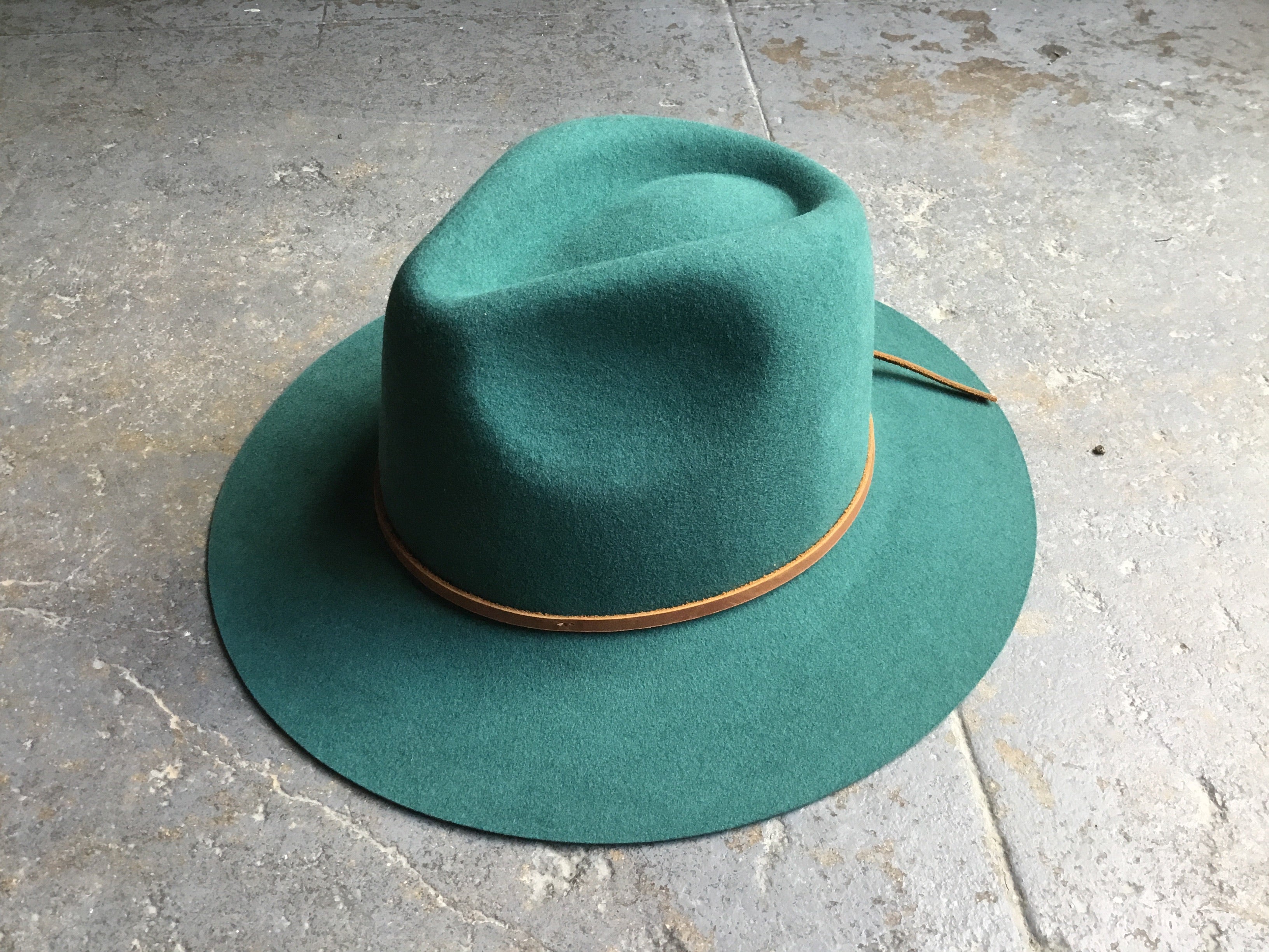 Brixton Wesley Wool Fedora - CARAVAN OUTPOST