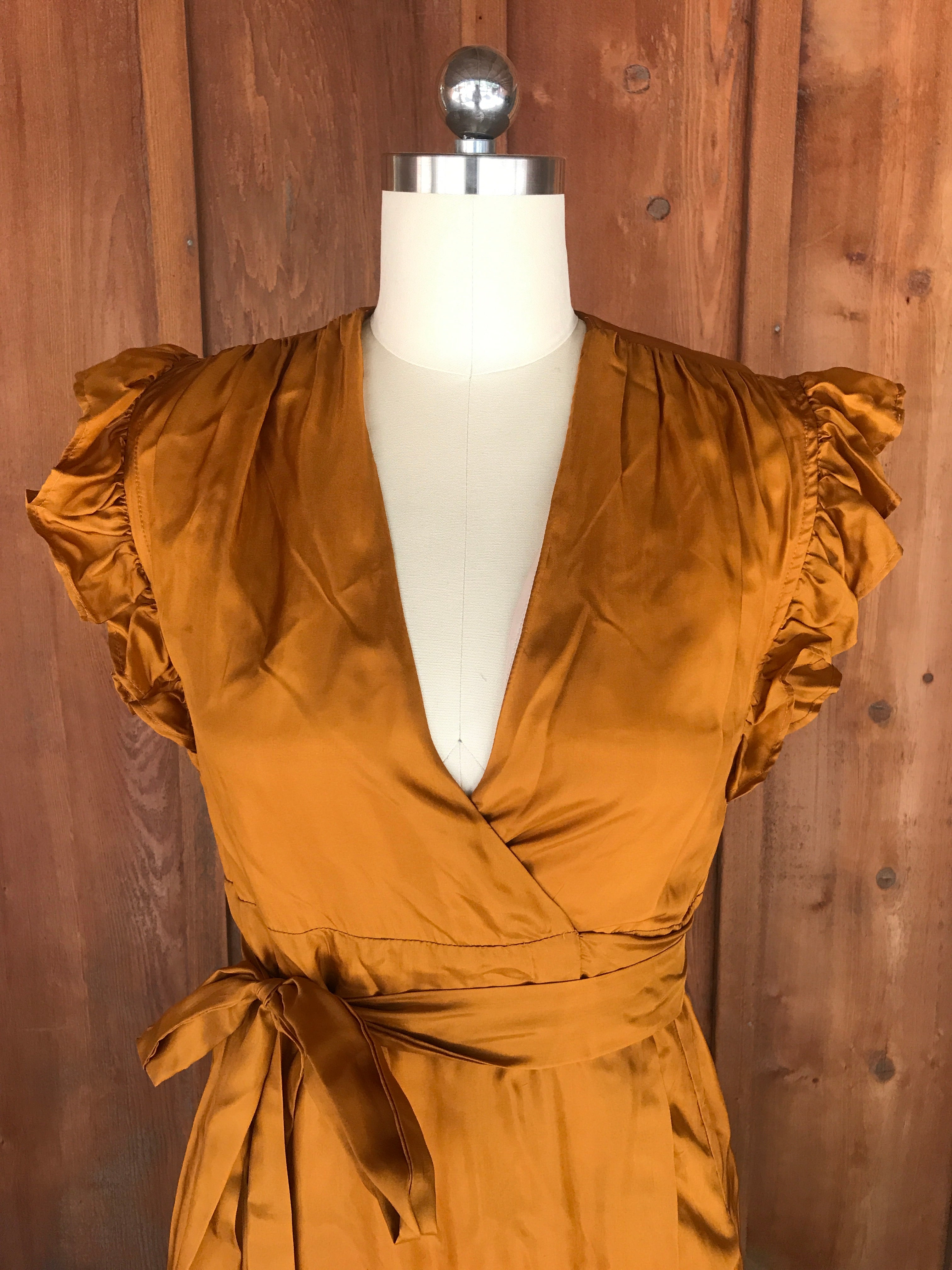 Caravan Outpost Prairie Wrap Dress - CARAVAN OUTPOST