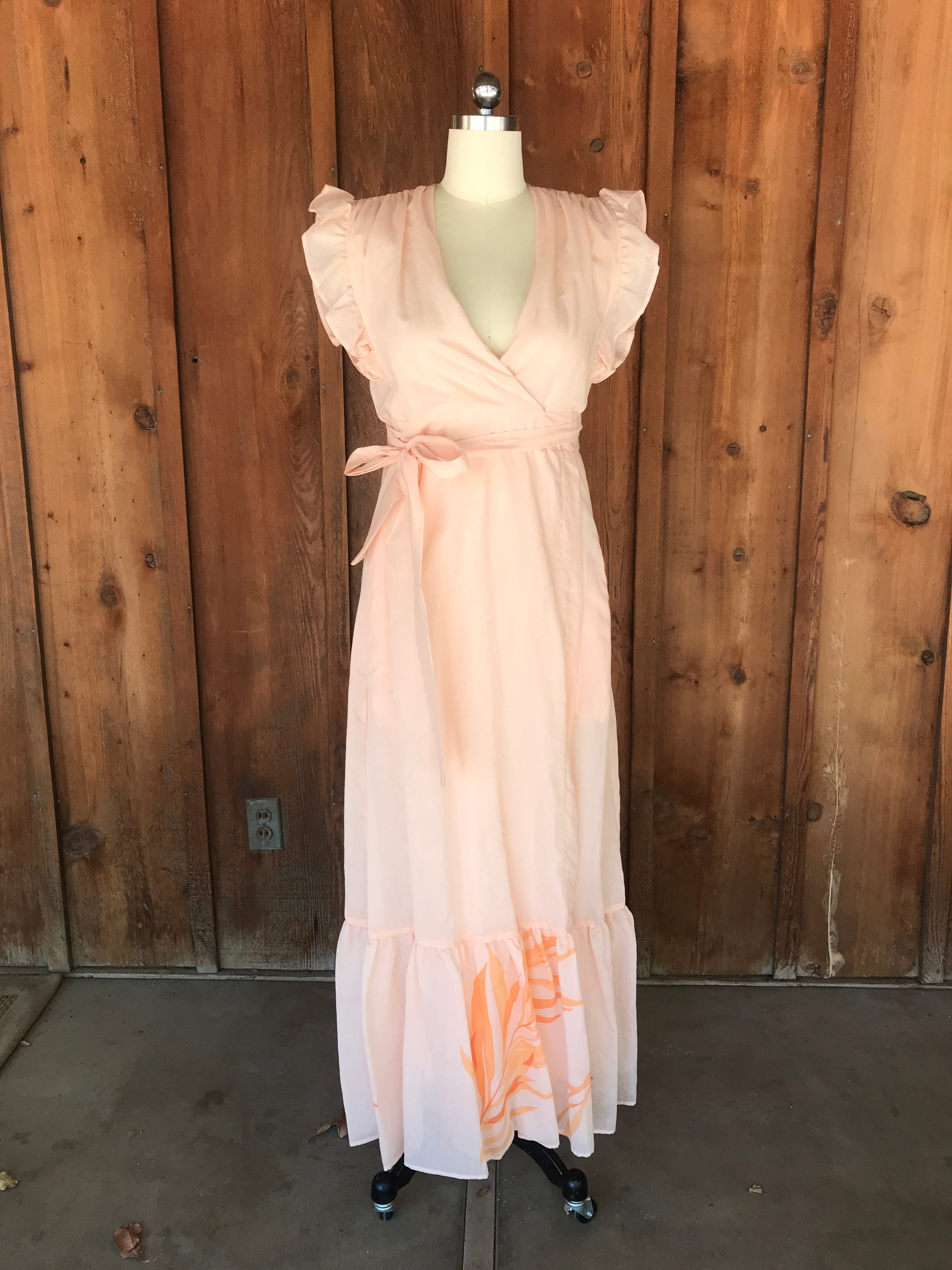 Caravan Outpost Prairie Wrap Dress - CARAVAN OUTPOST