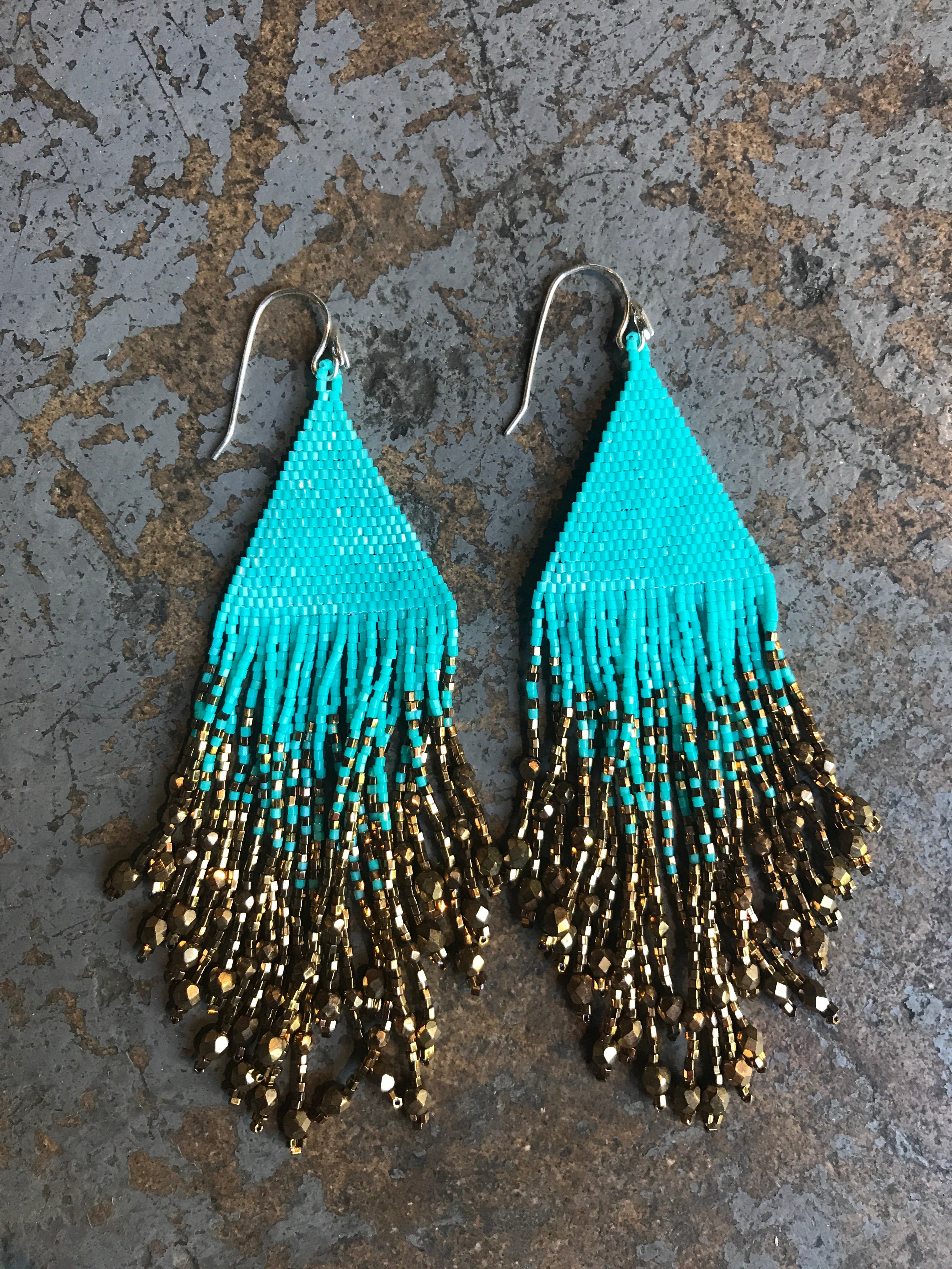 Huichol Love Fiero Earrings - CARAVAN OUTPOST