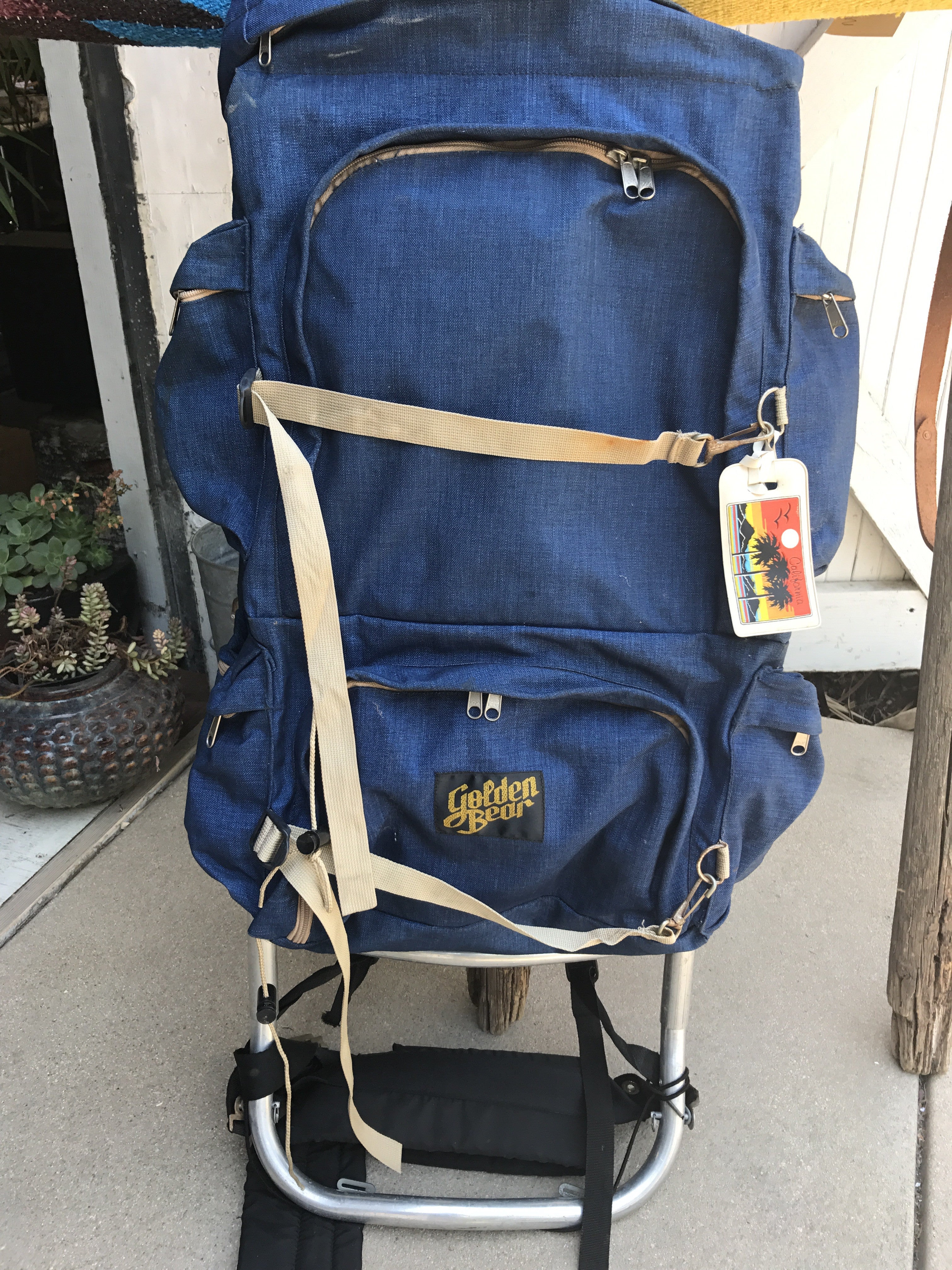 Outpost Backpack vintage-external-backpack – CARAVAN OUTPOST