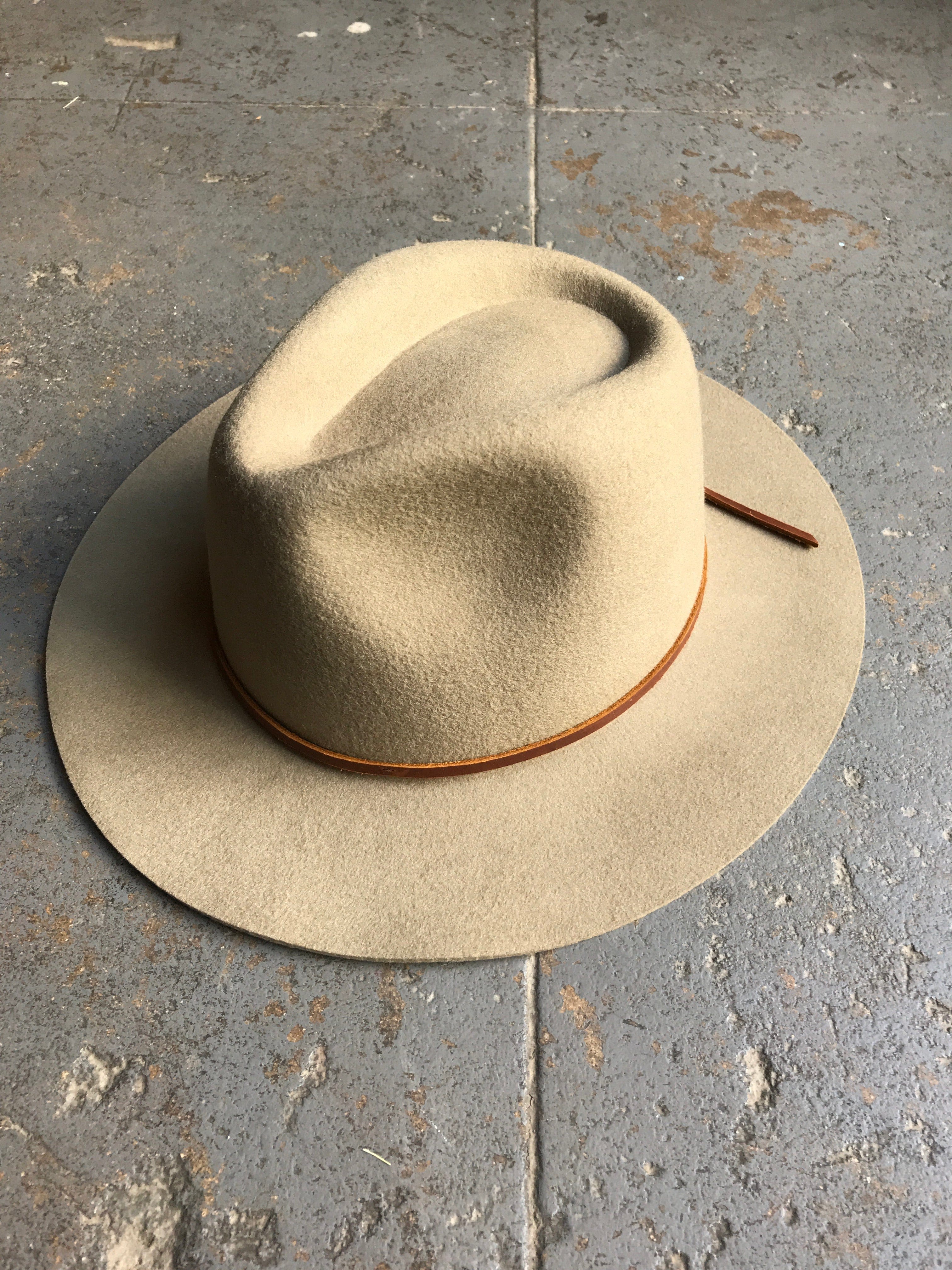 Brixton Wesley Wool Fedora - CARAVAN OUTPOST