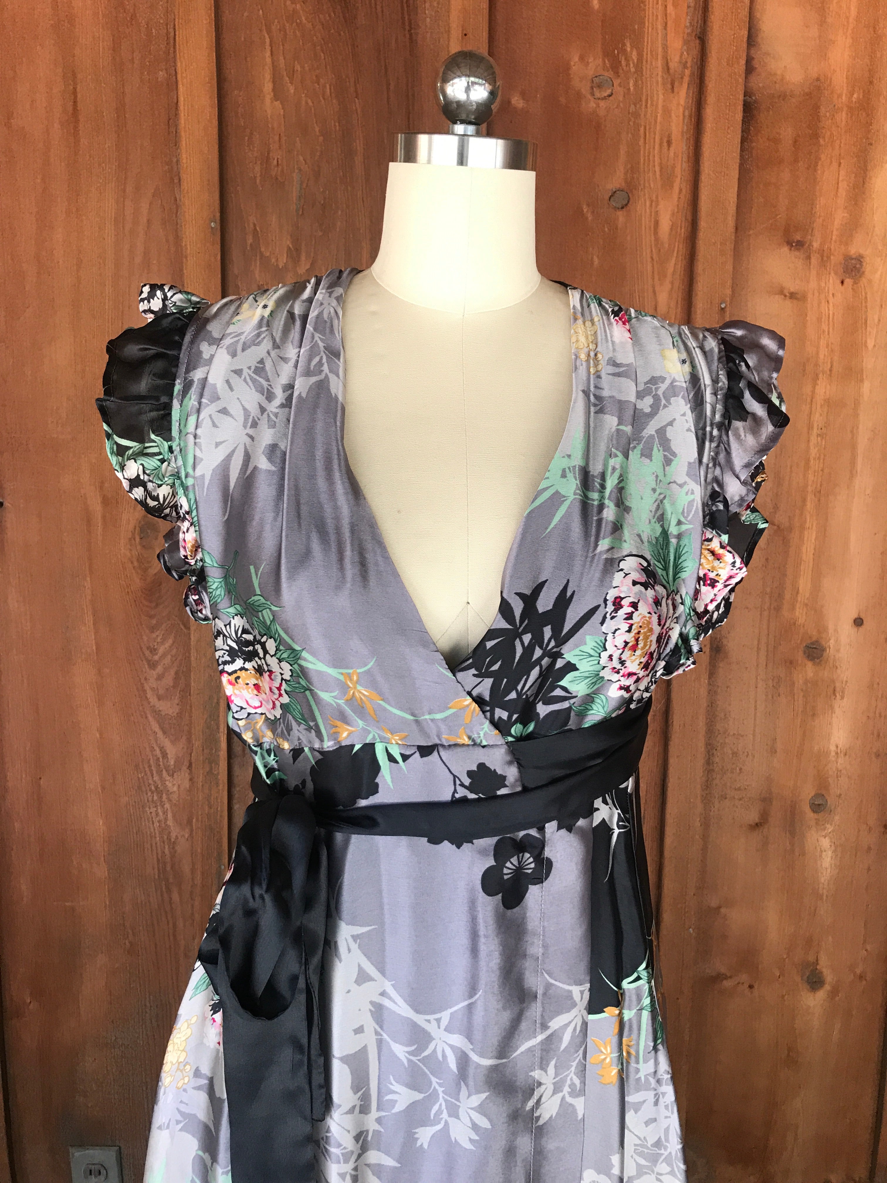 Caravan Outpost Prairie Wrap Dress - CARAVAN OUTPOST