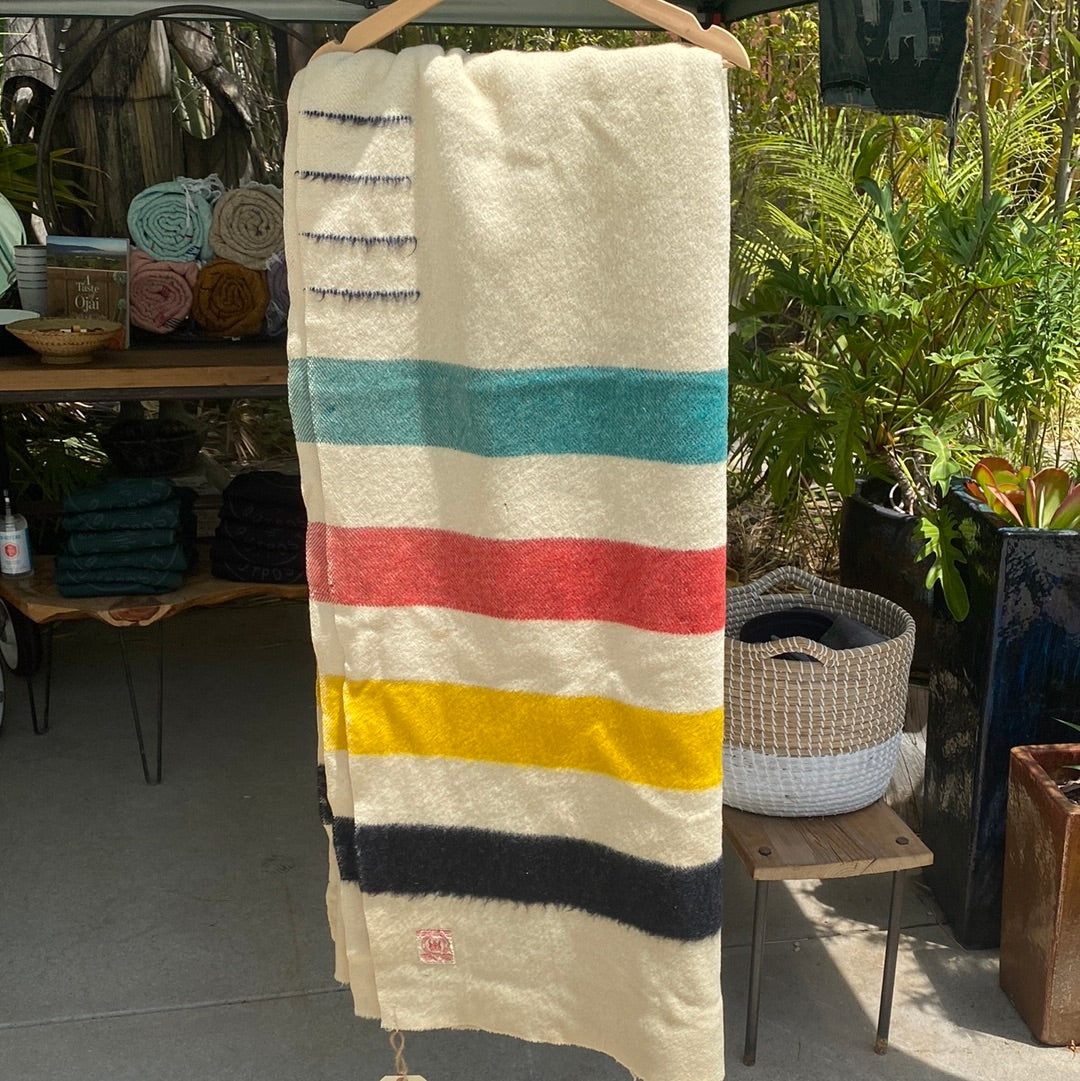 Vintage Hudson Bay 4 Point Blanket - CARAVAN OUTPOST