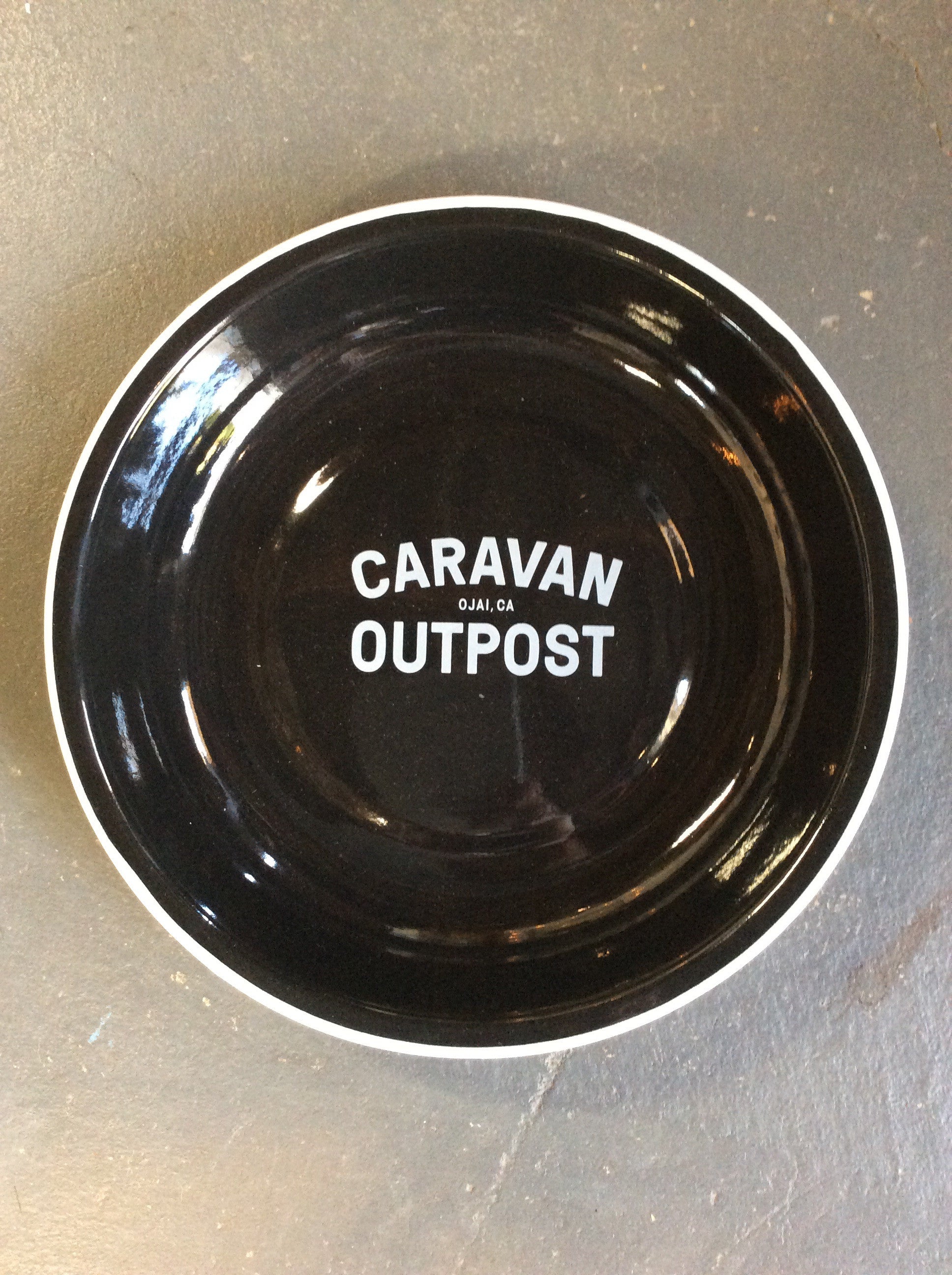 Caravan Outpost Enamelware Plate - CARAVAN OUTPOST