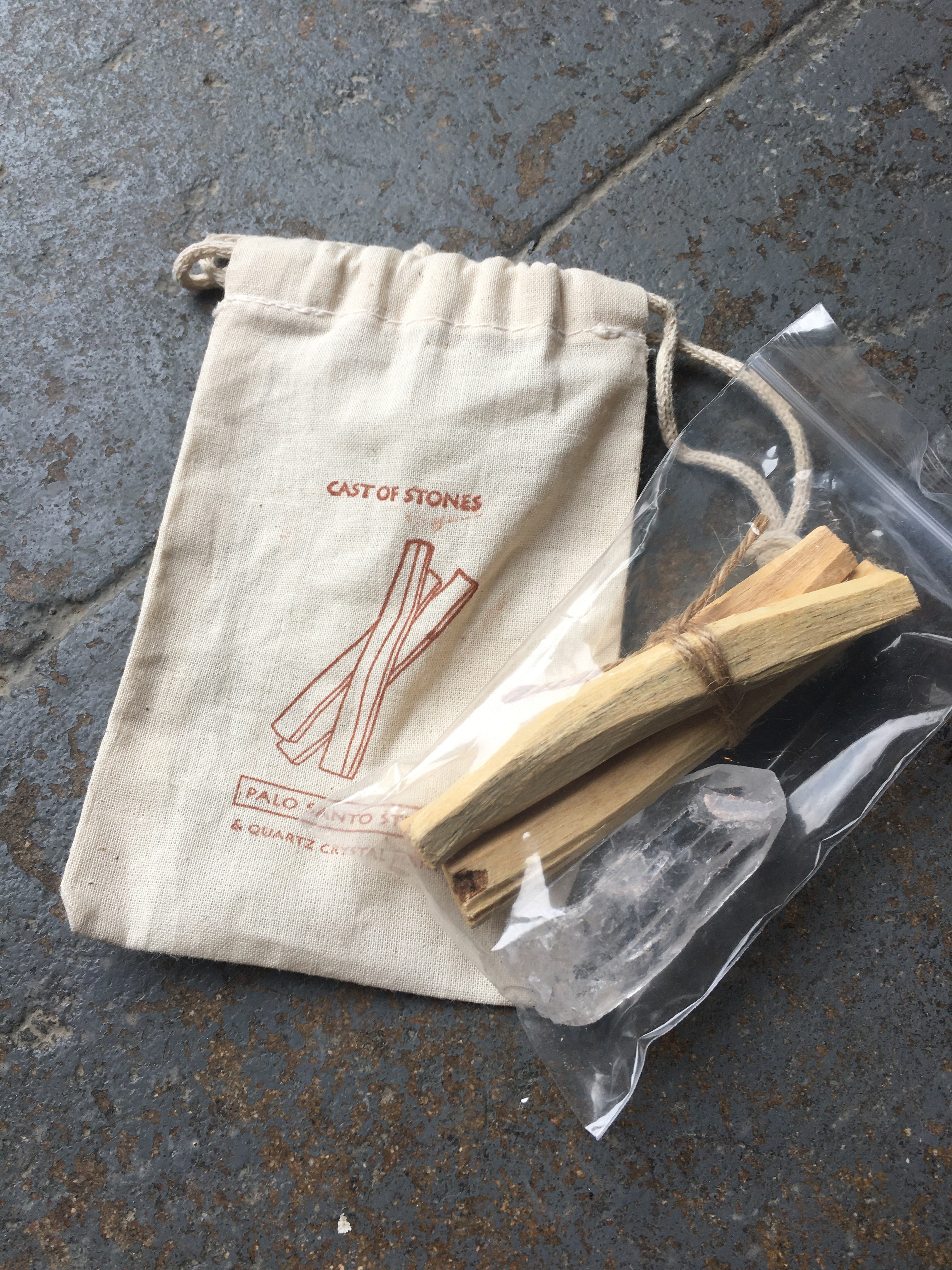 Cast of Stones Palo Santo & Crystal Pouch - CARAVAN OUTPOST