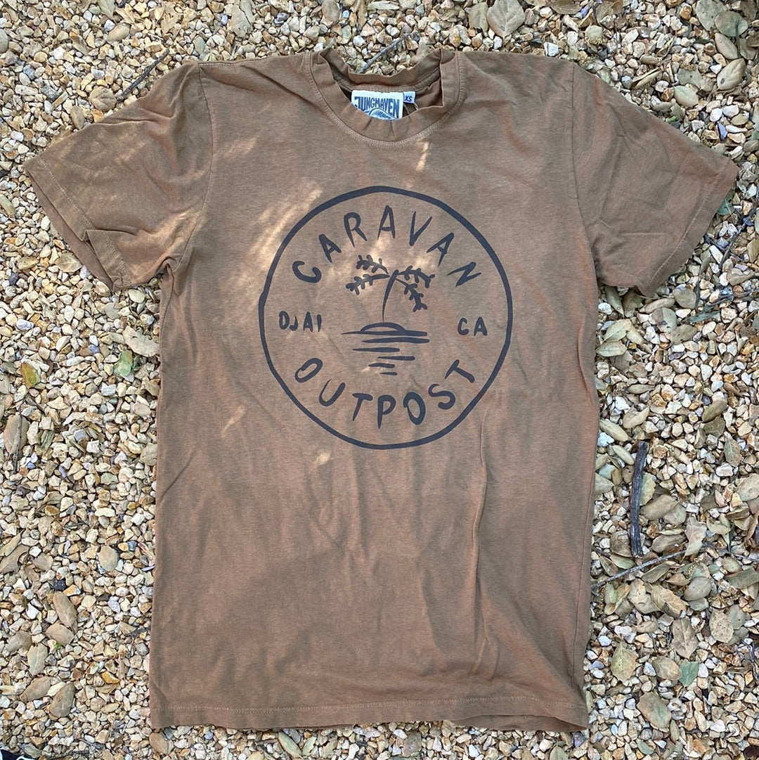 Unisex Caravan Outpost + Jungmaven Art Oasis Tee - CARAVAN OUTPOST
