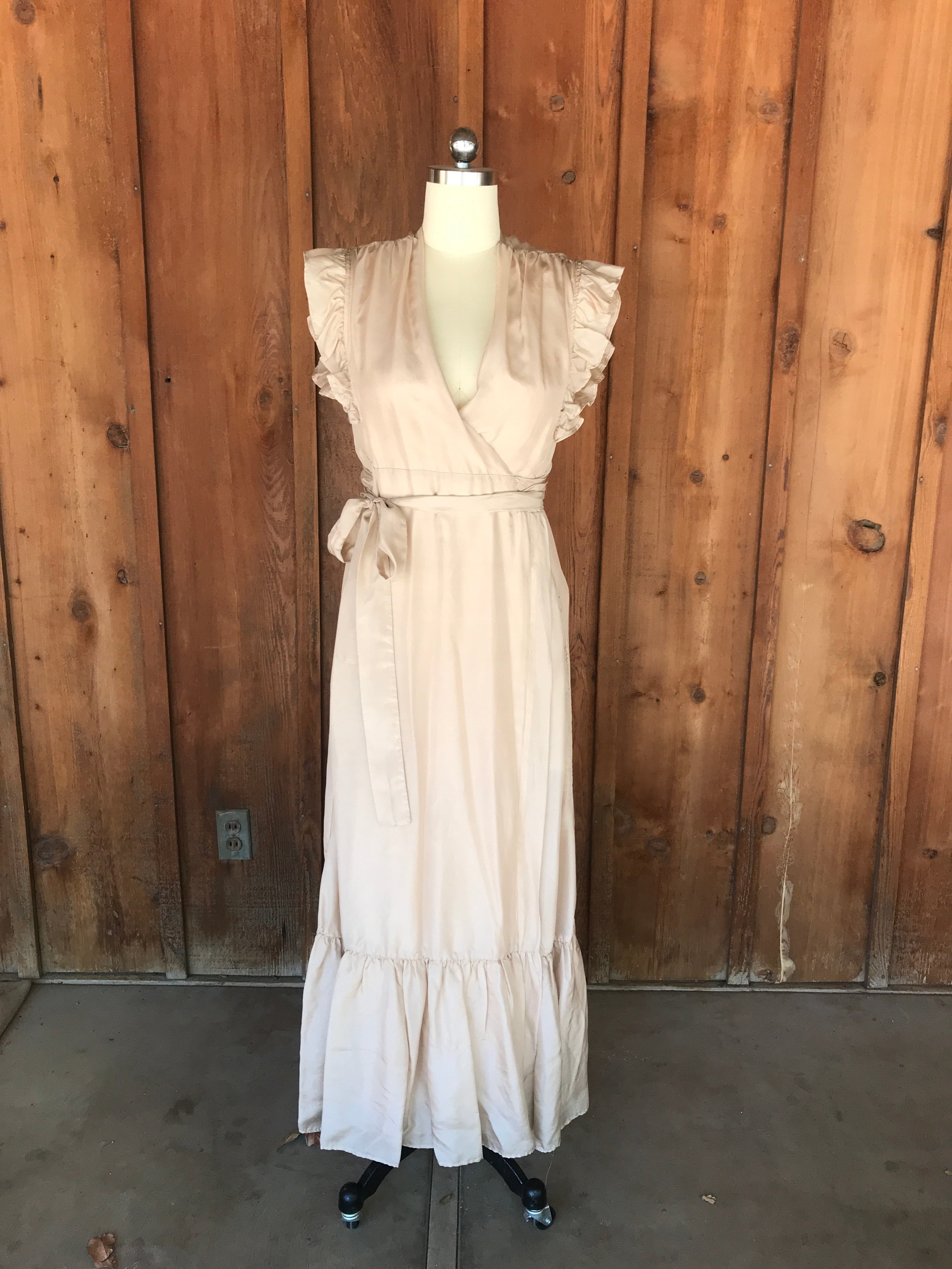 Caravan Outpost Prairie Wrap Dress - CARAVAN OUTPOST