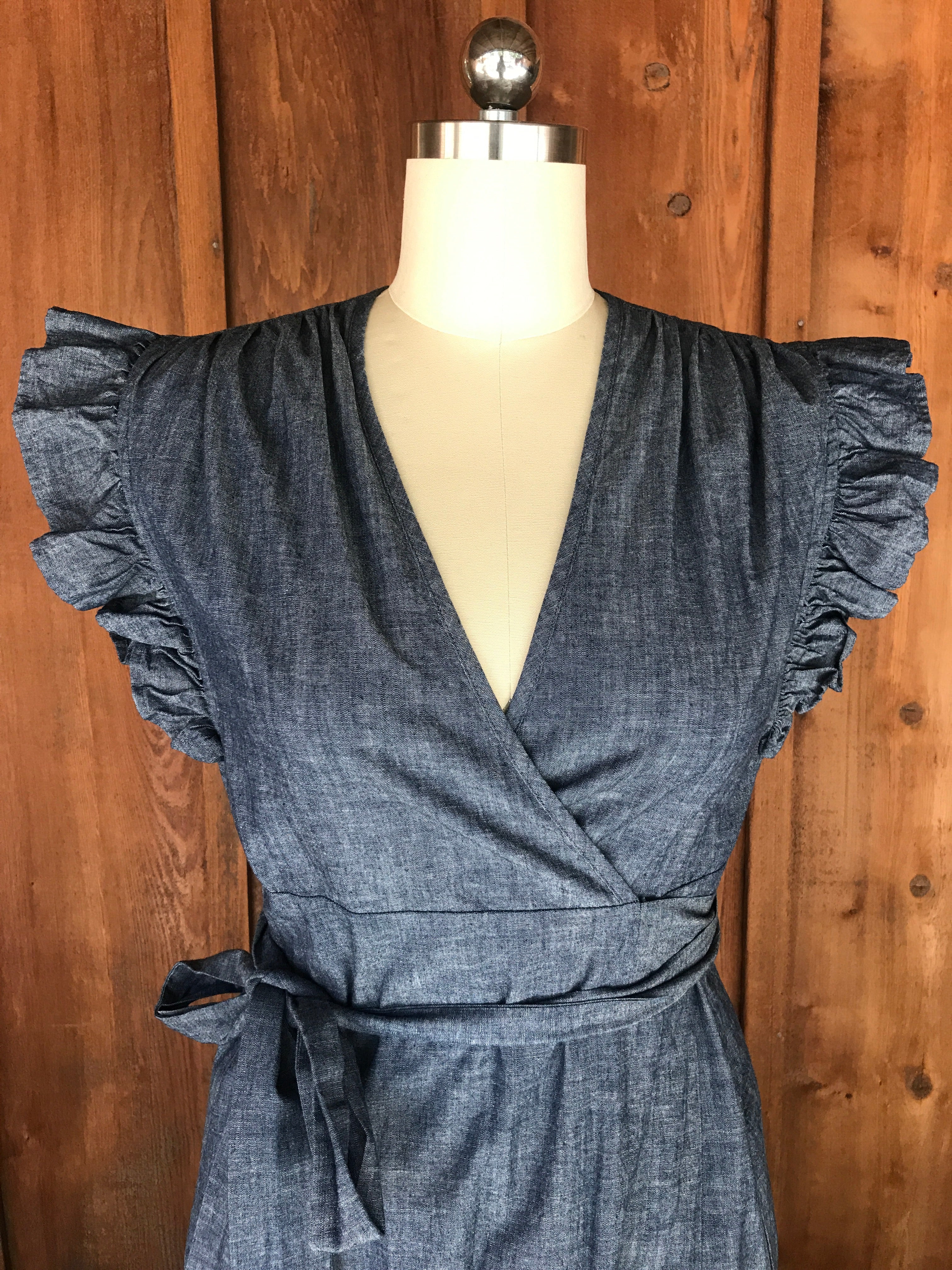 Caravan Outpost Prairie Wrap Dress - CARAVAN OUTPOST