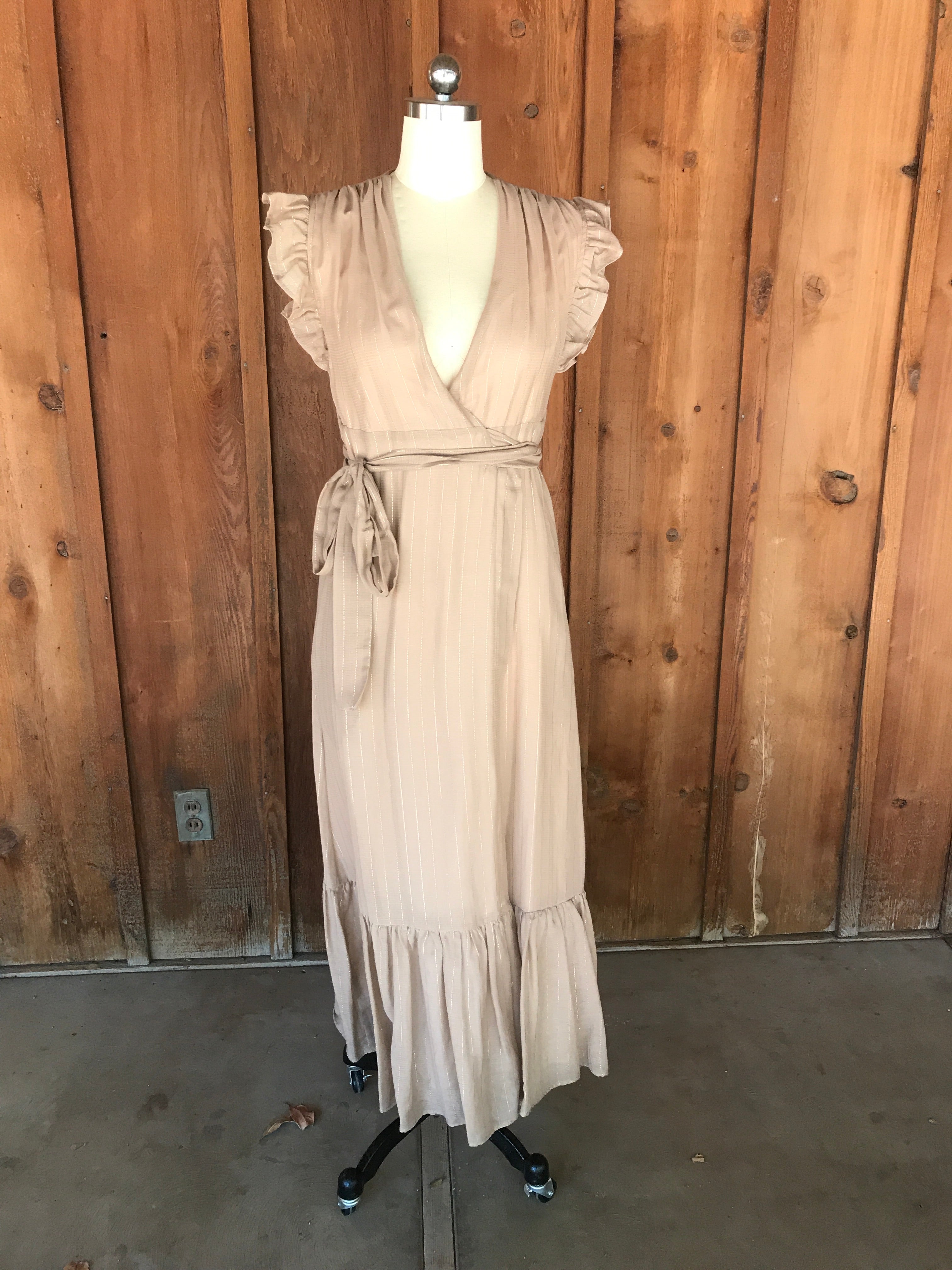 Caravan Outpost Prairie Wrap Dress - CARAVAN OUTPOST