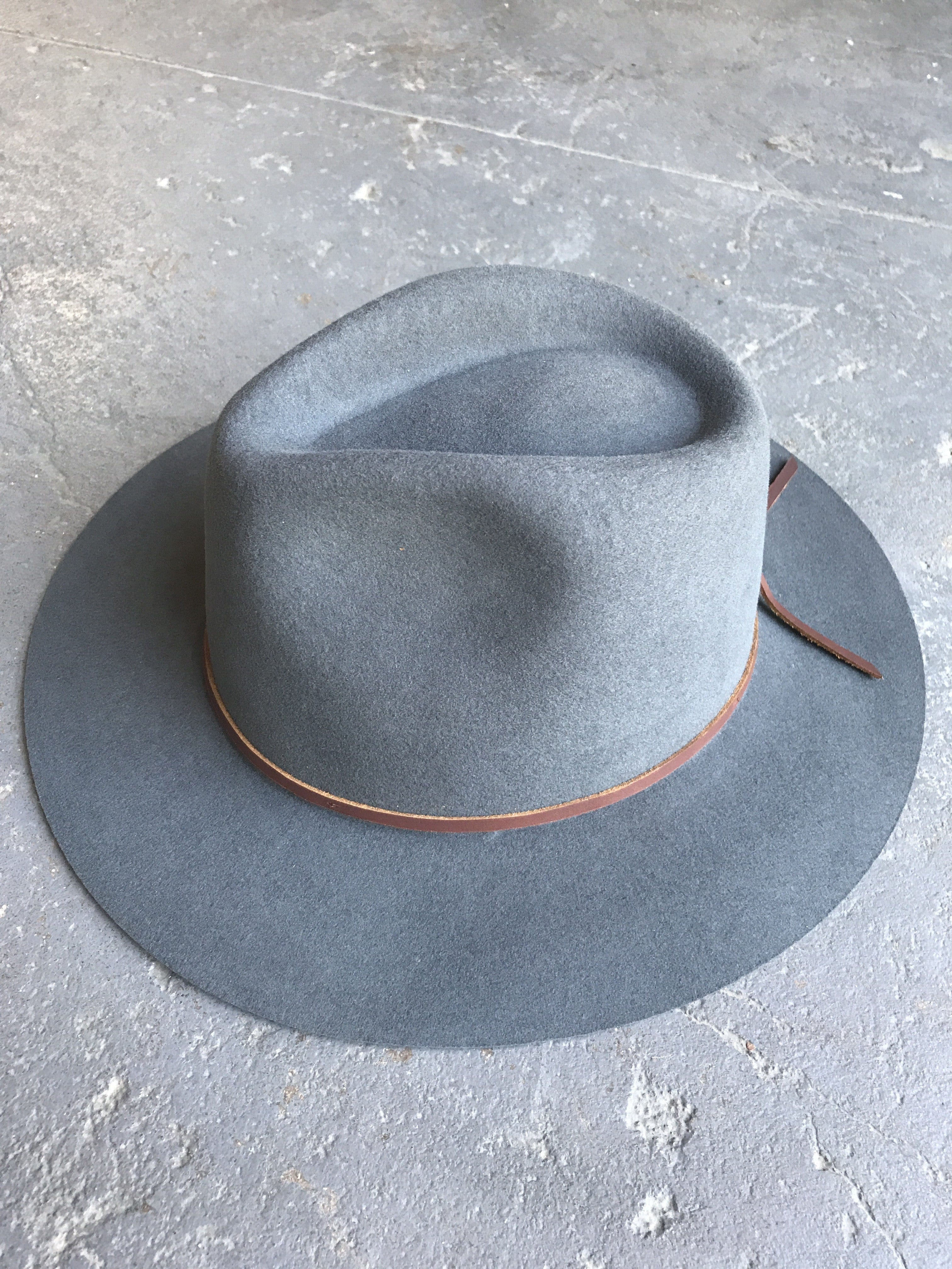 Brixton Wesley Wool Fedora - CARAVAN OUTPOST