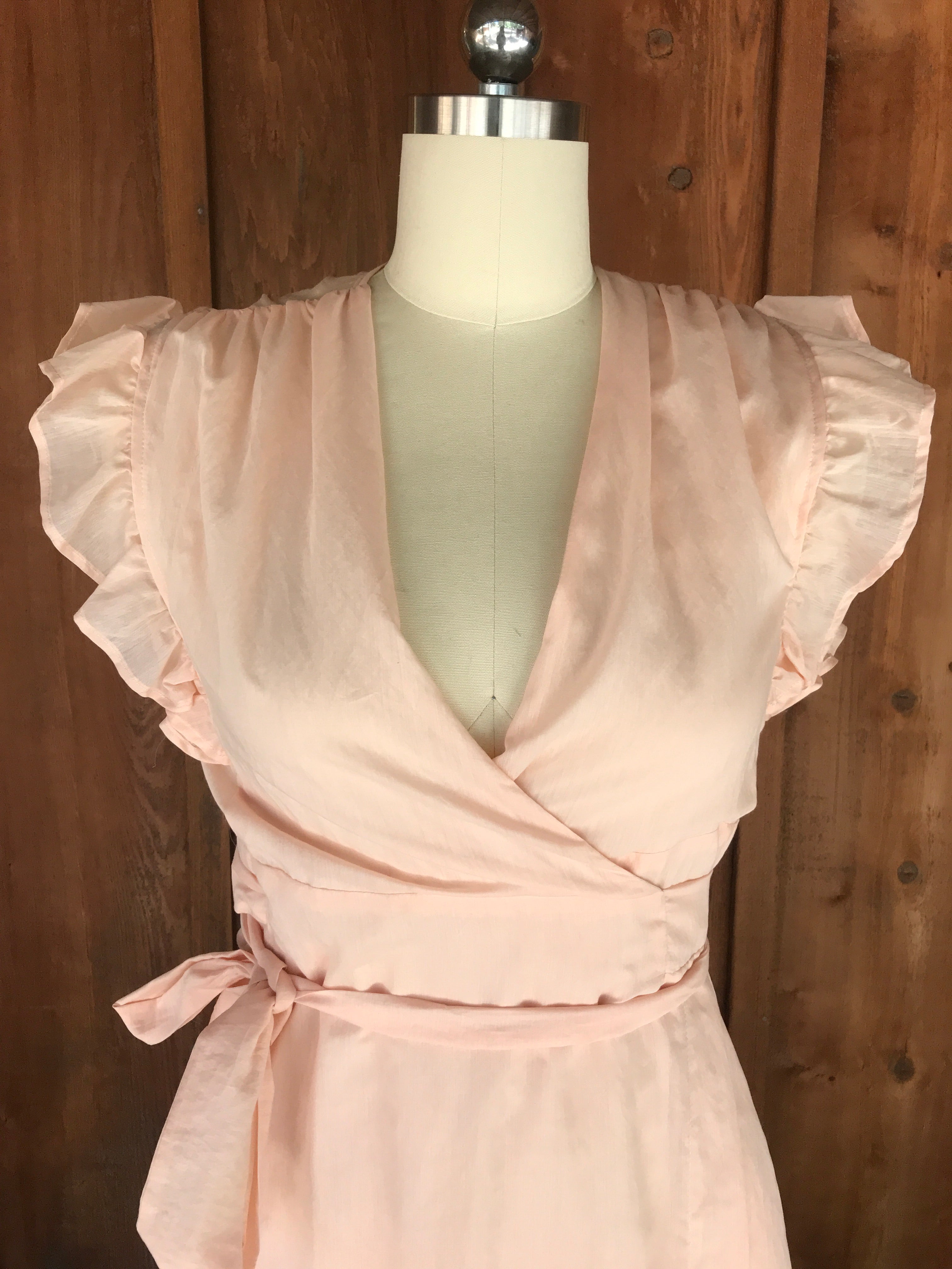 Caravan Outpost Prairie Wrap Dress - CARAVAN OUTPOST