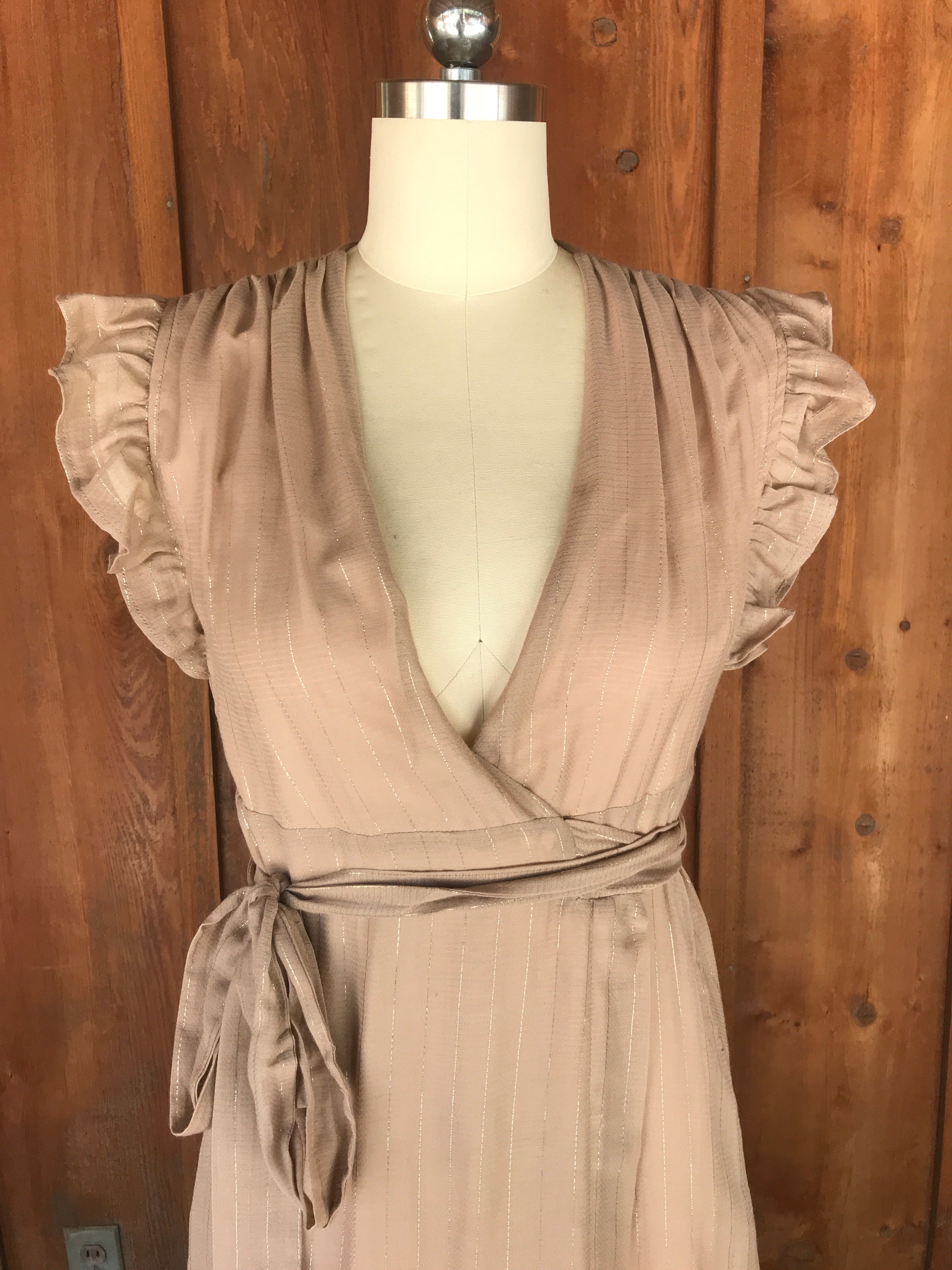 Caravan Outpost Prairie Wrap Dress - CARAVAN OUTPOST