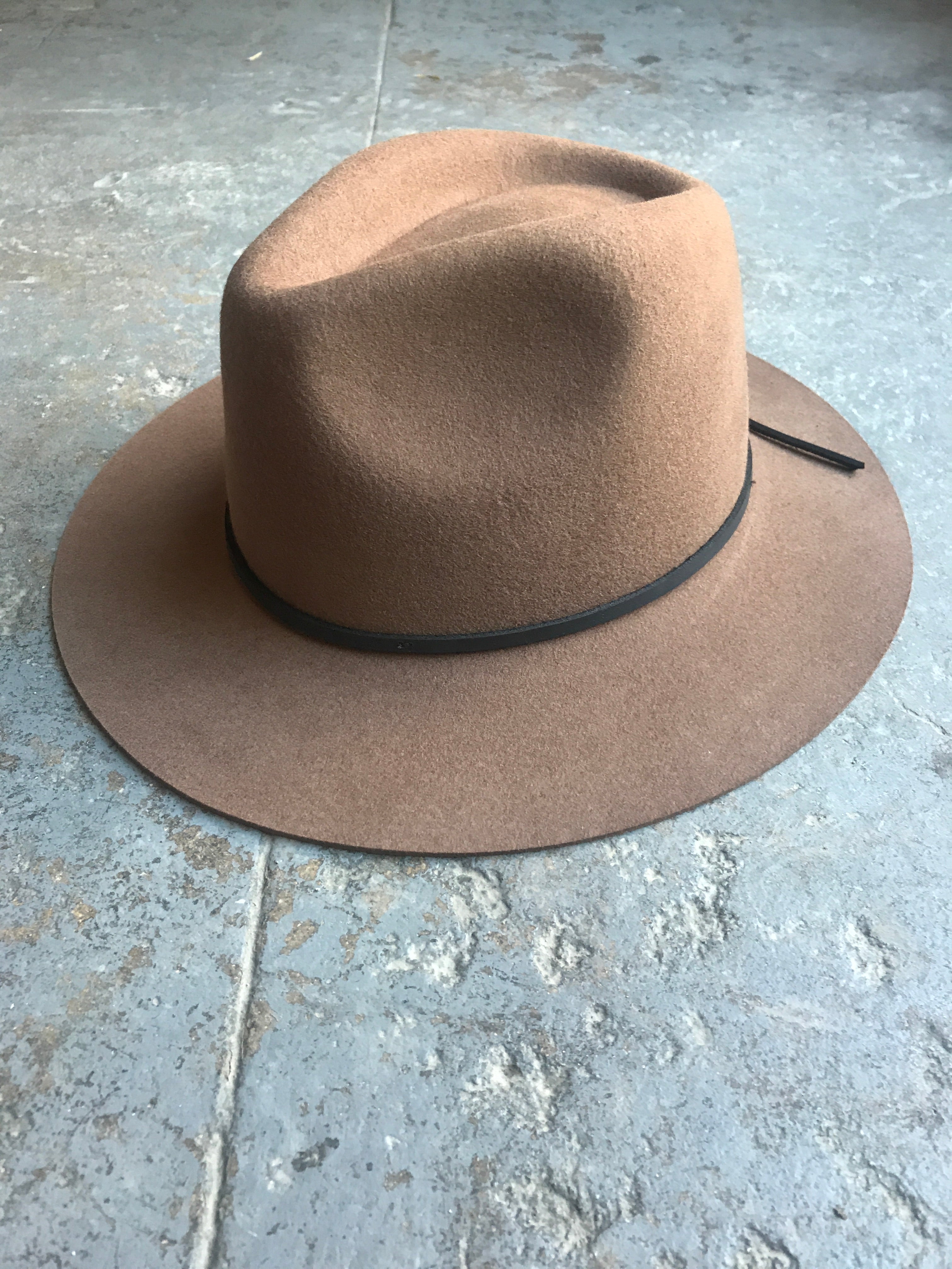 Brixton Wesley Wool Fedora - CARAVAN OUTPOST
