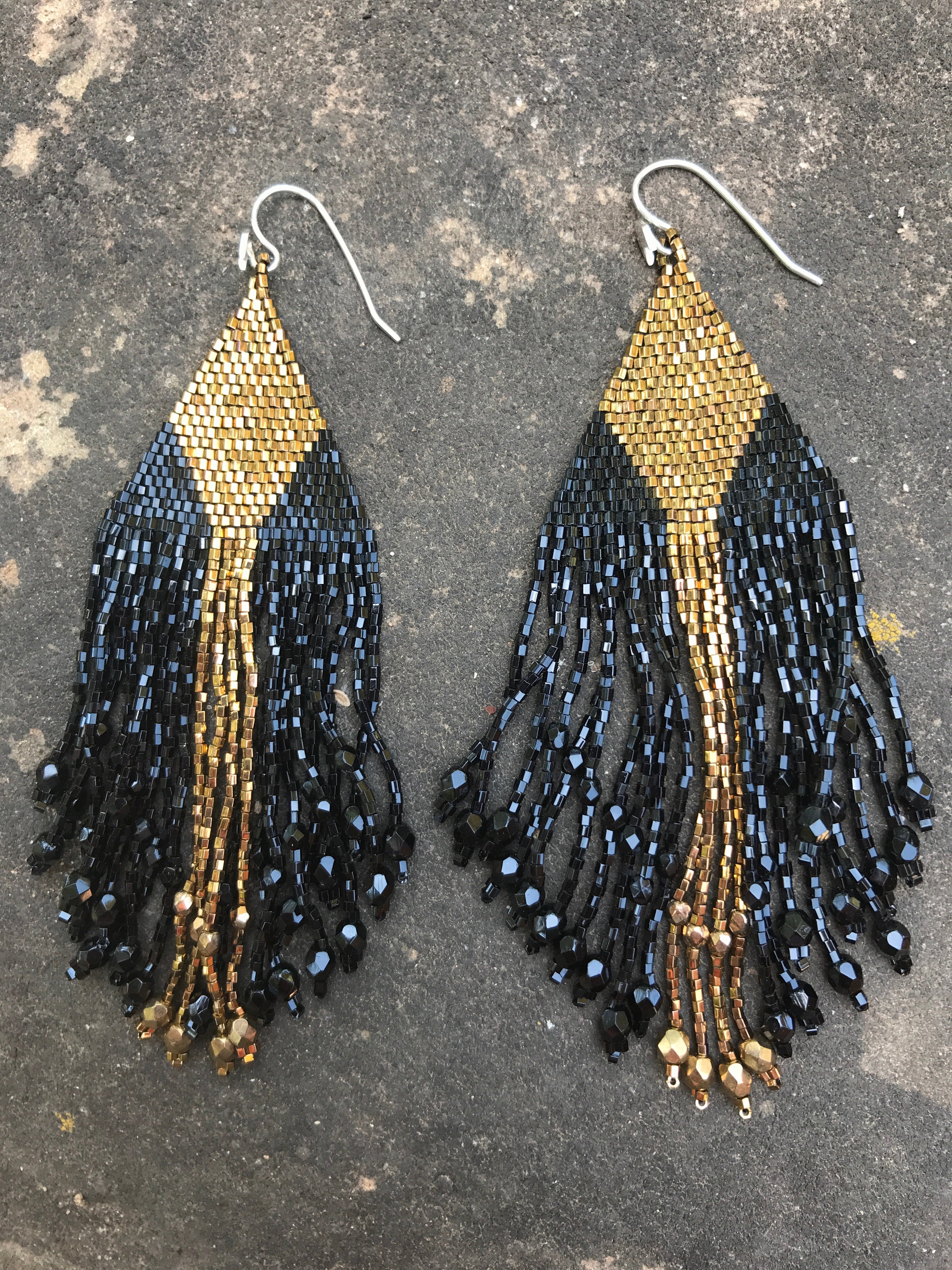 Huichol Love Fiero Earrings - CARAVAN OUTPOST