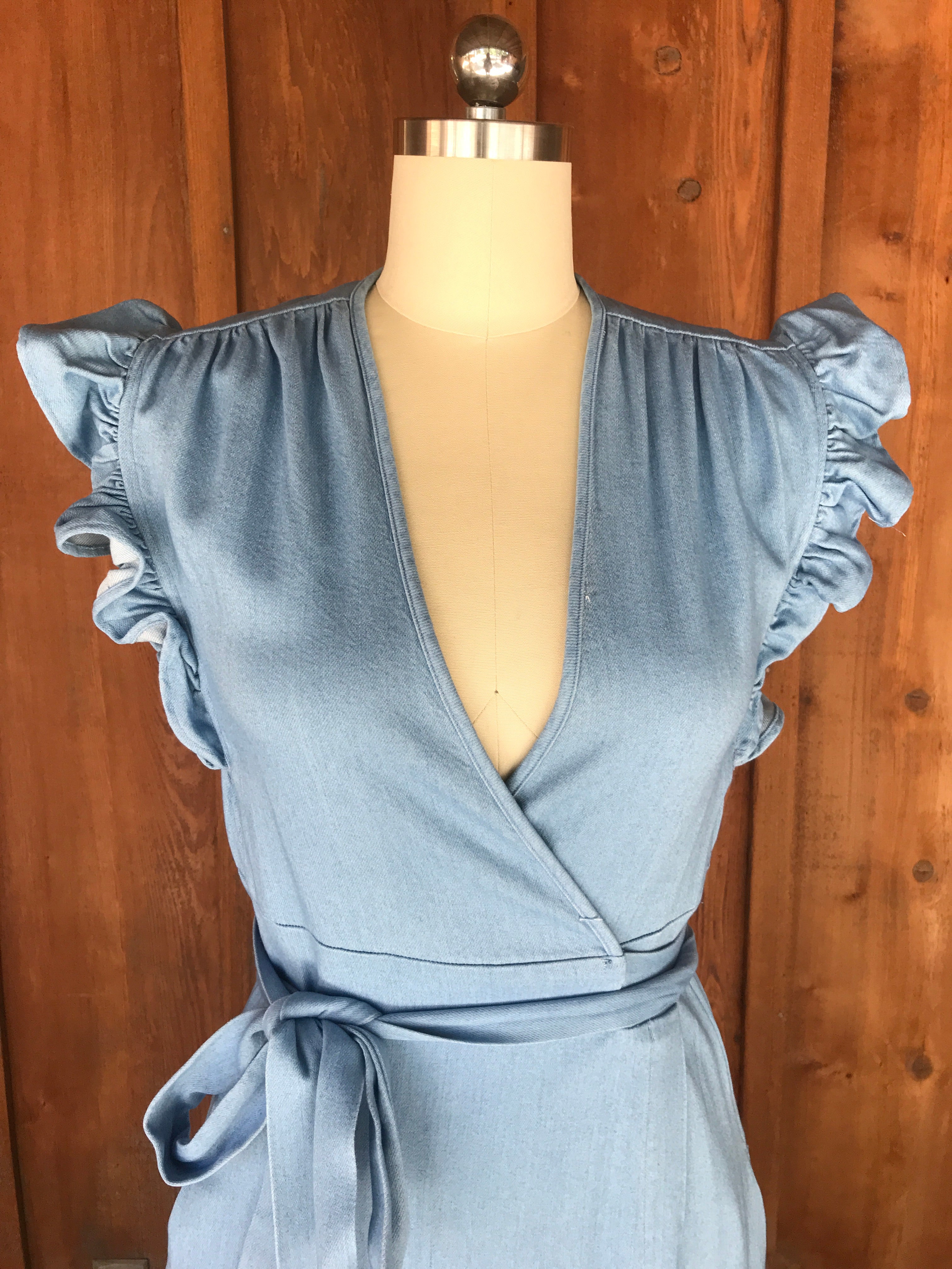 Caravan Outpost Prairie Wrap Dress - CARAVAN OUTPOST