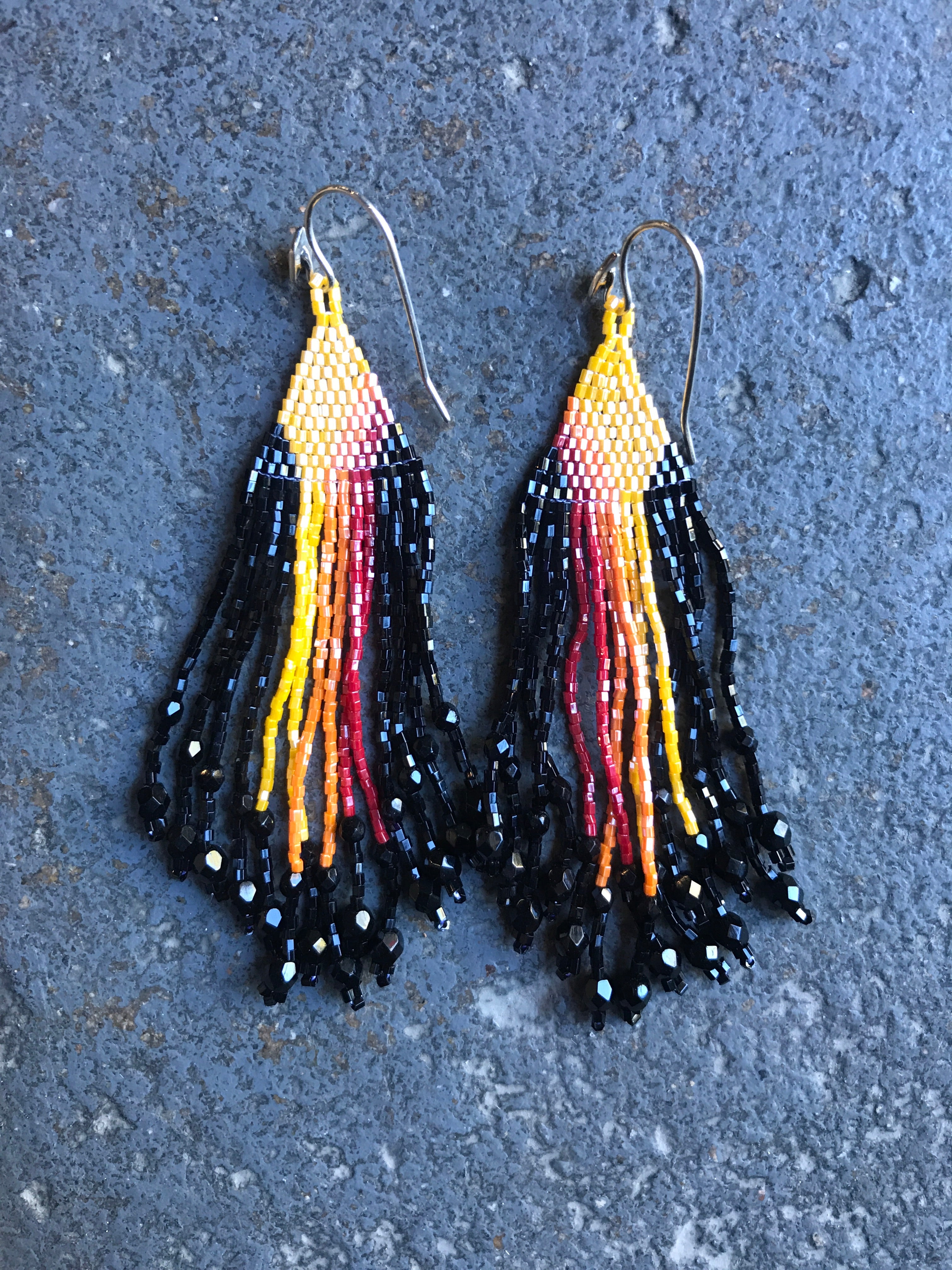 Huichol Love Fiero Earrings