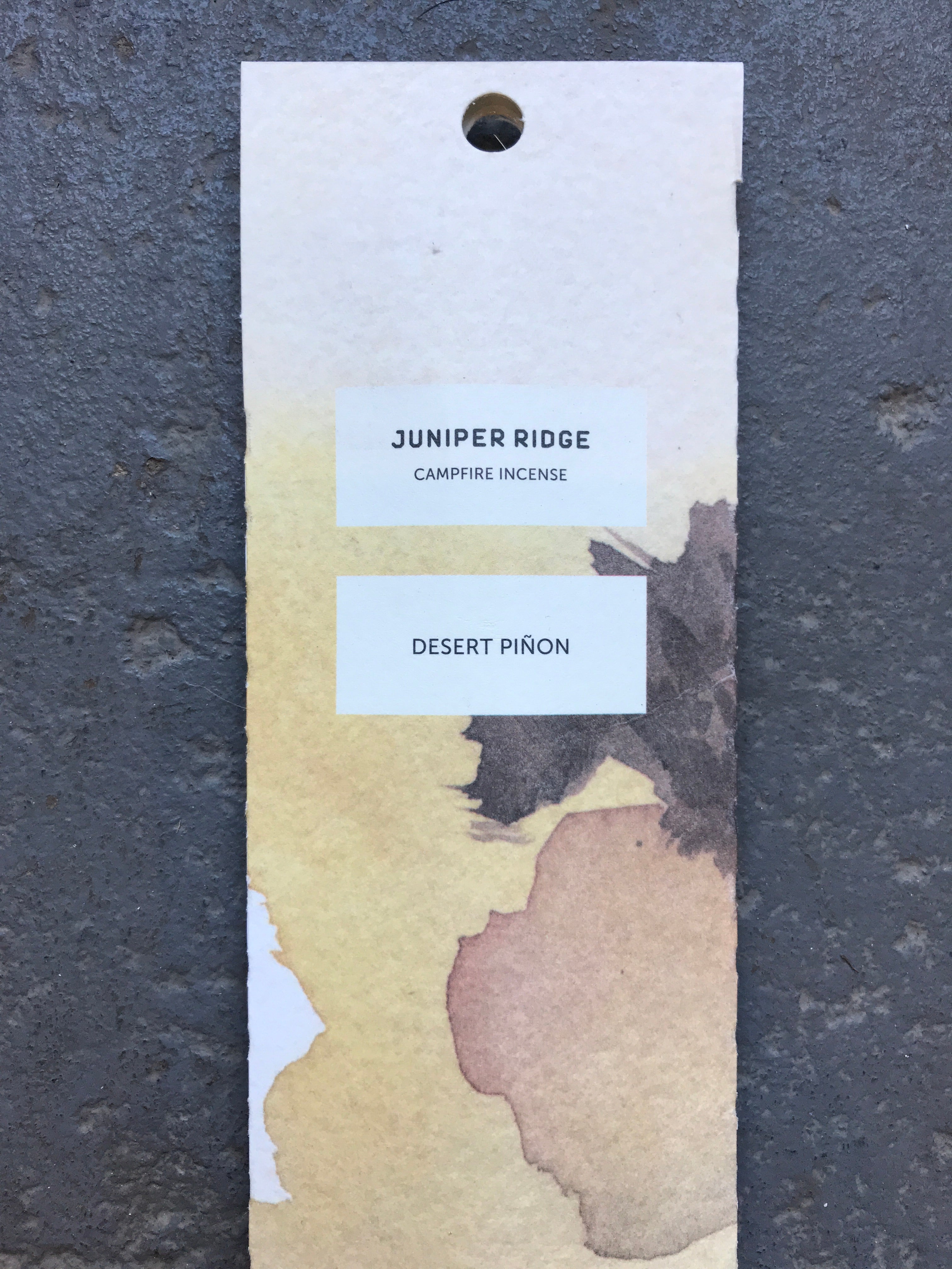 Juniper Ridge Campfire Incense - CARAVAN OUTPOST