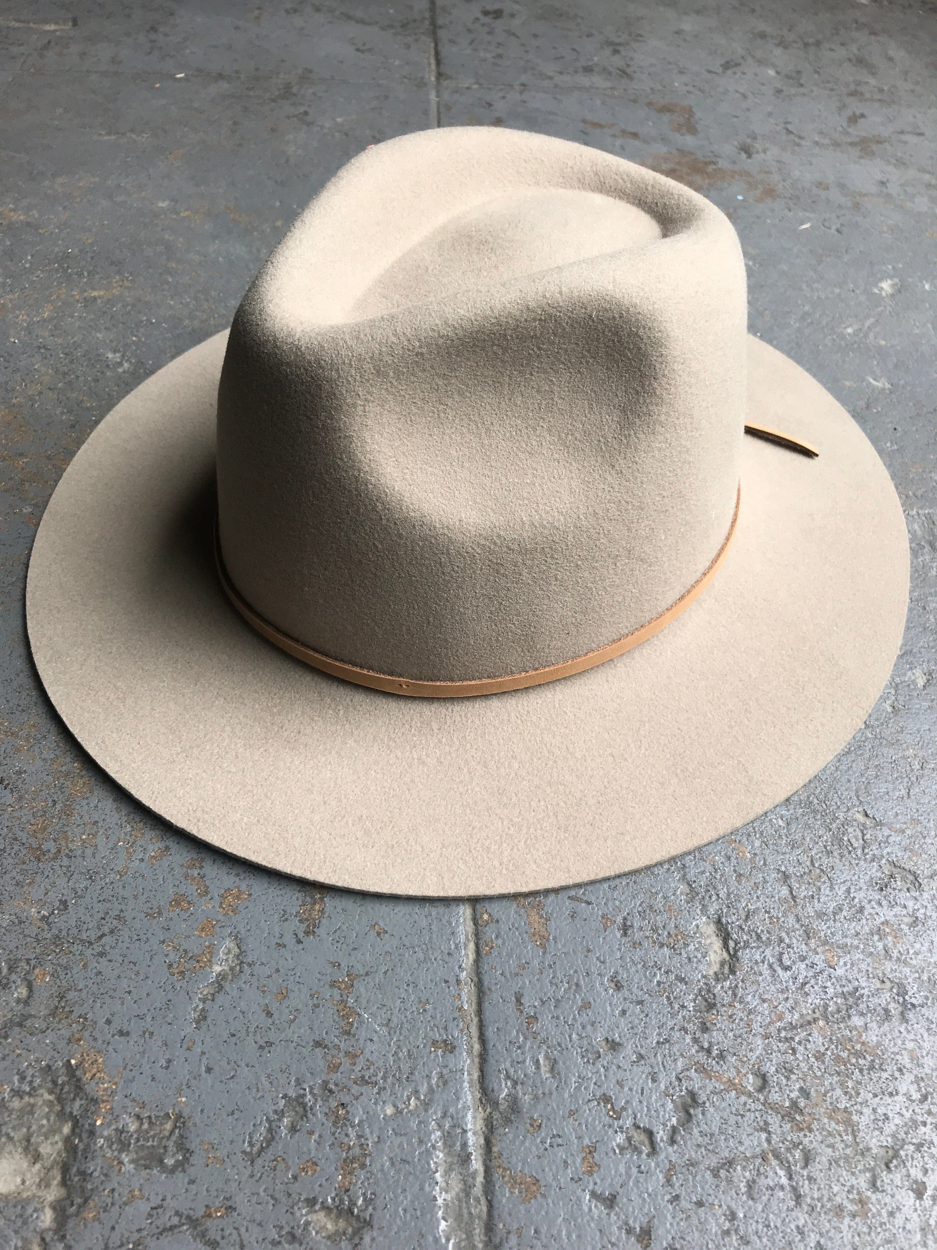Brixton Wesley Wool Fedora - CARAVAN OUTPOST