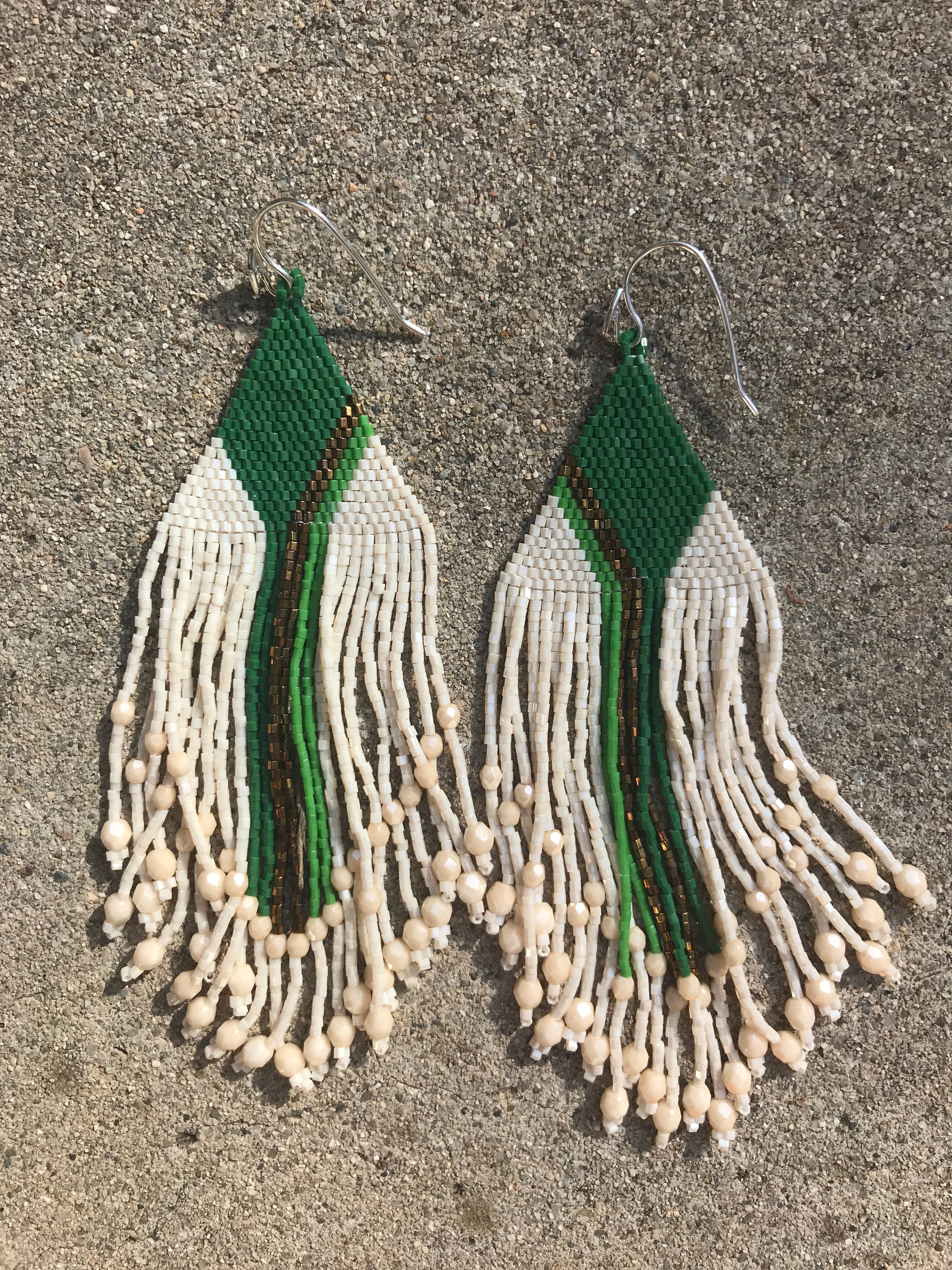 Huichol Love Fiero Earrings - CARAVAN OUTPOST