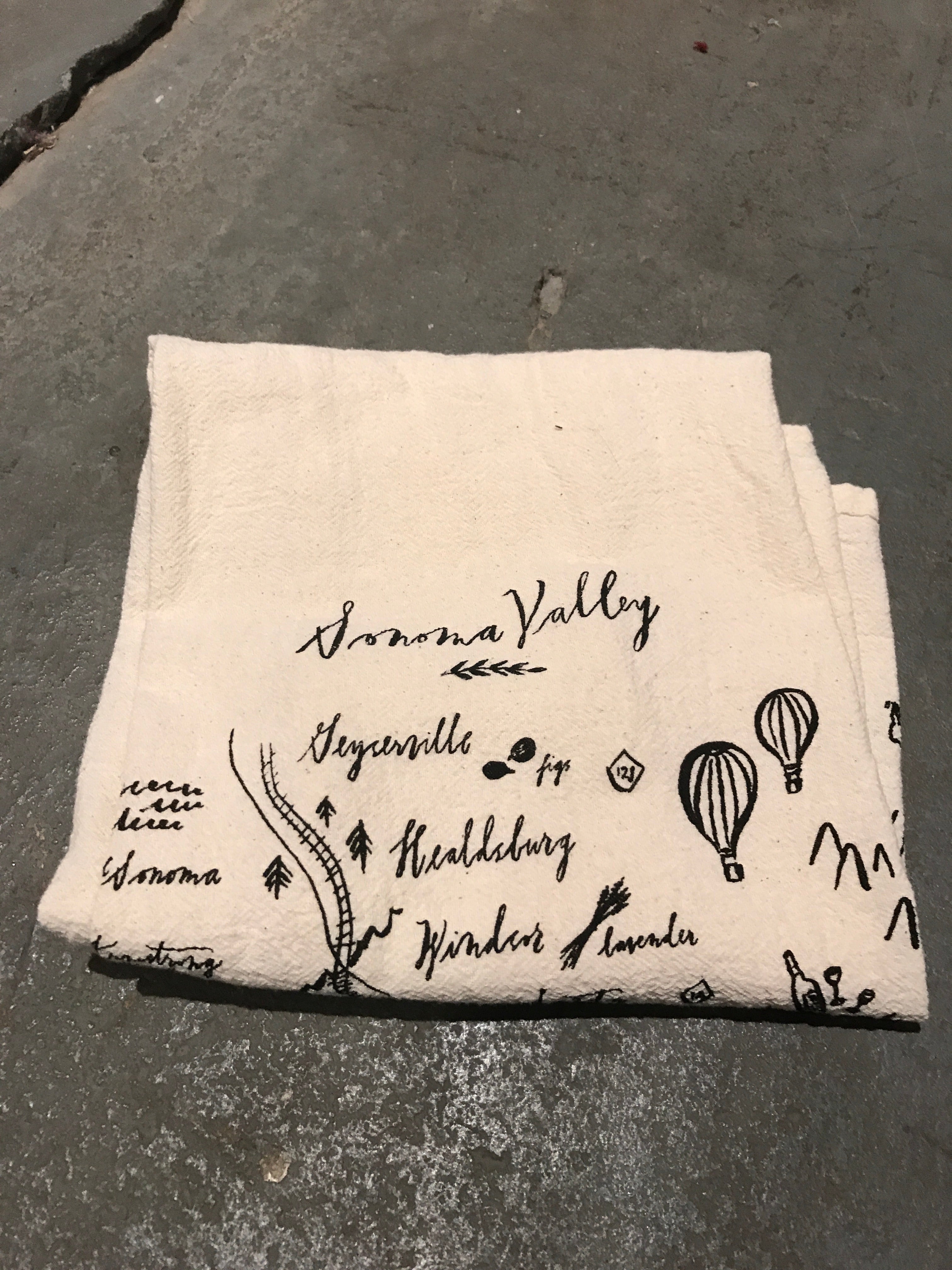 California Tea Towels - CARAVAN OUTPOST