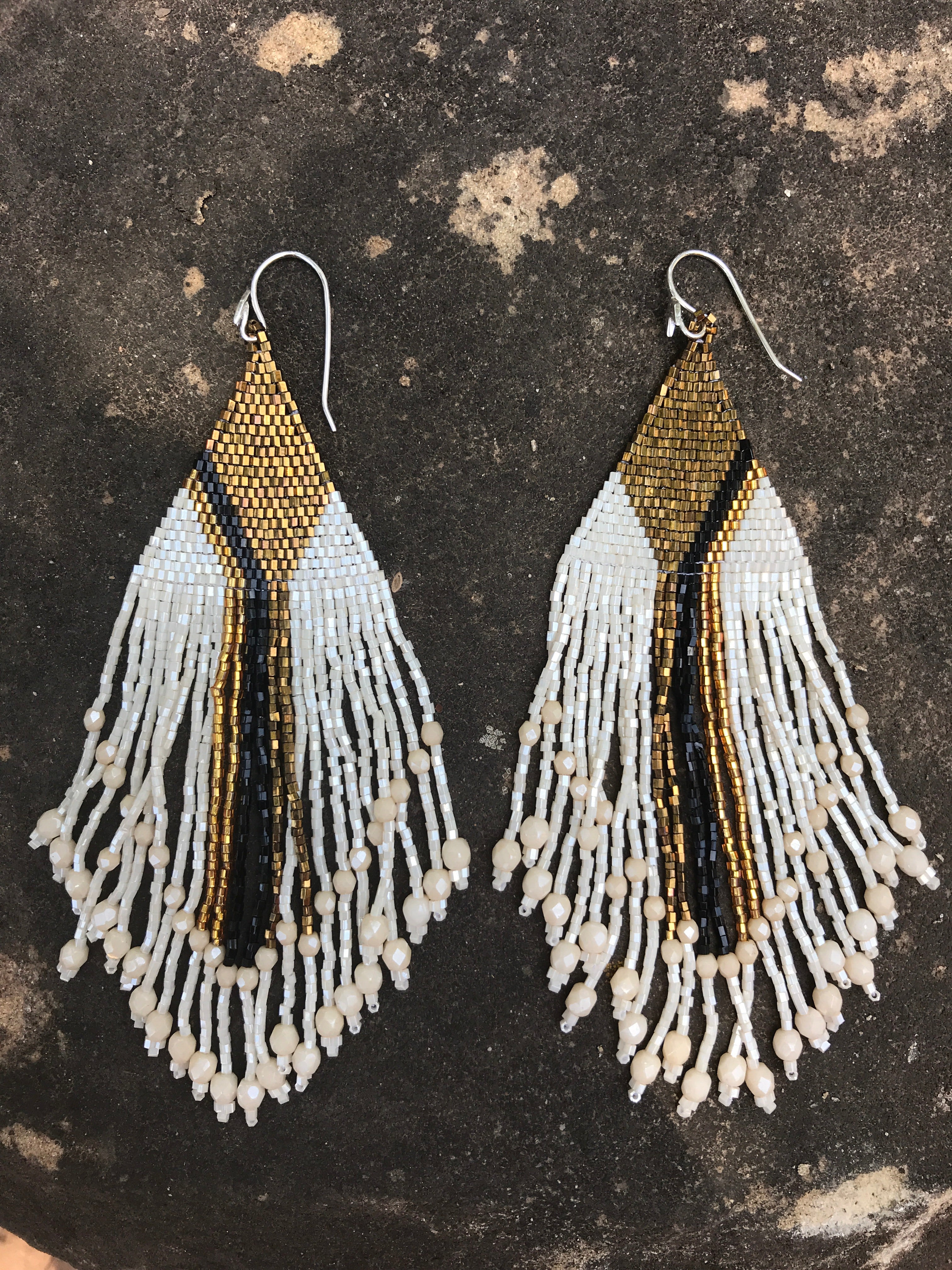 Huichol Love Fiero Earrings - CARAVAN OUTPOST