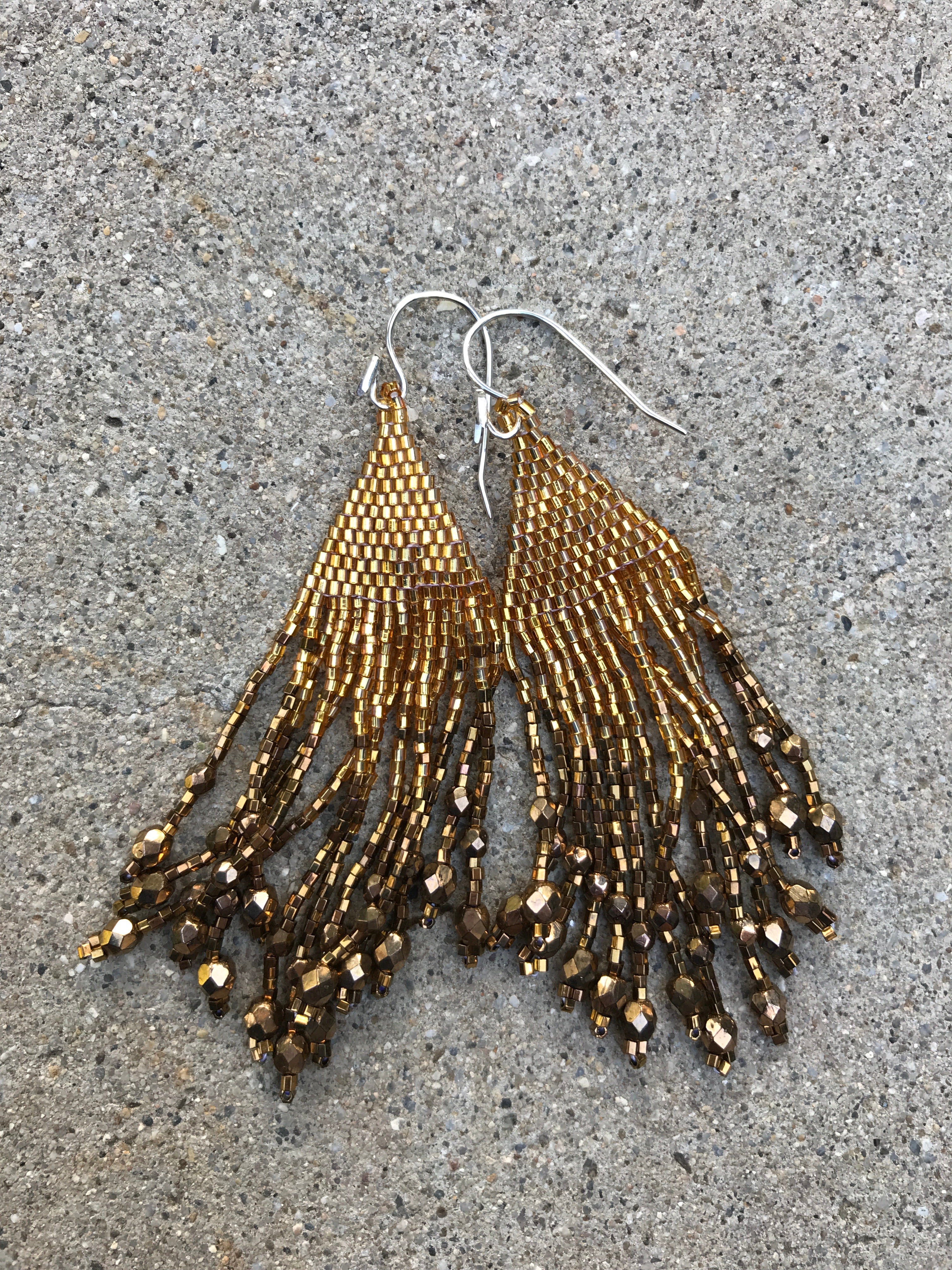 Huichol Love Fiero Earrings - CARAVAN OUTPOST